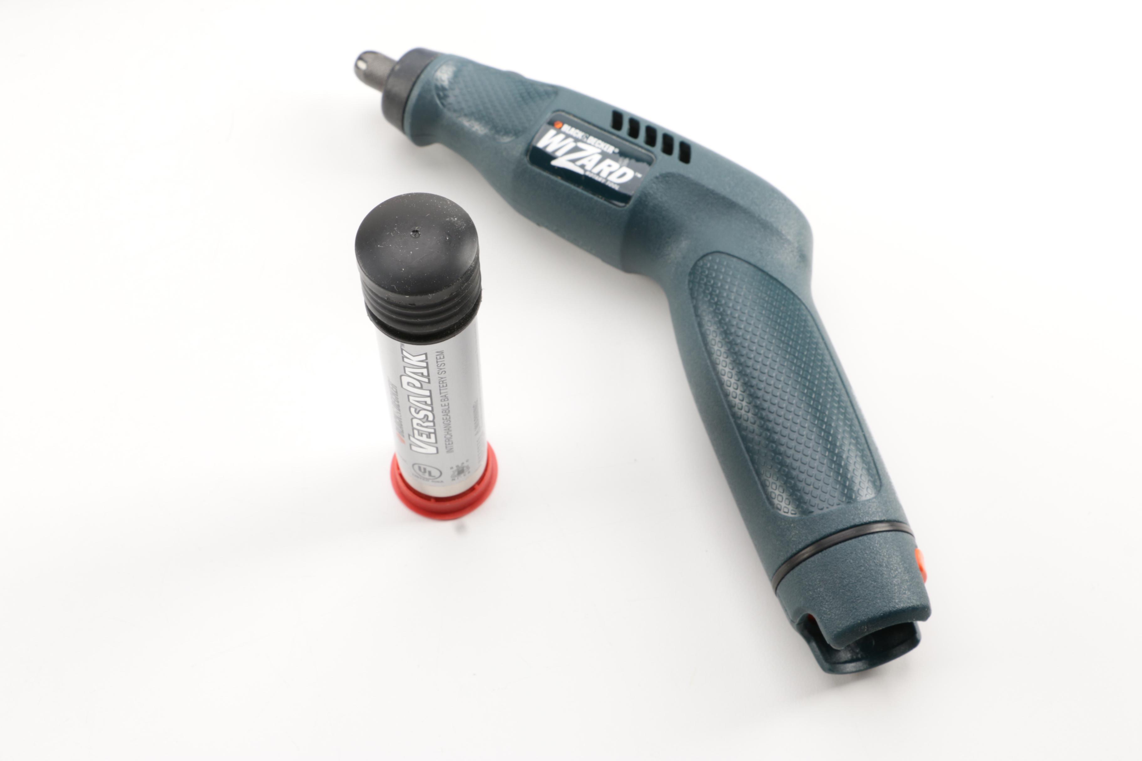 Black & Decker Wizard Rotary Tool, Versapak Battery Charger and Other Tools