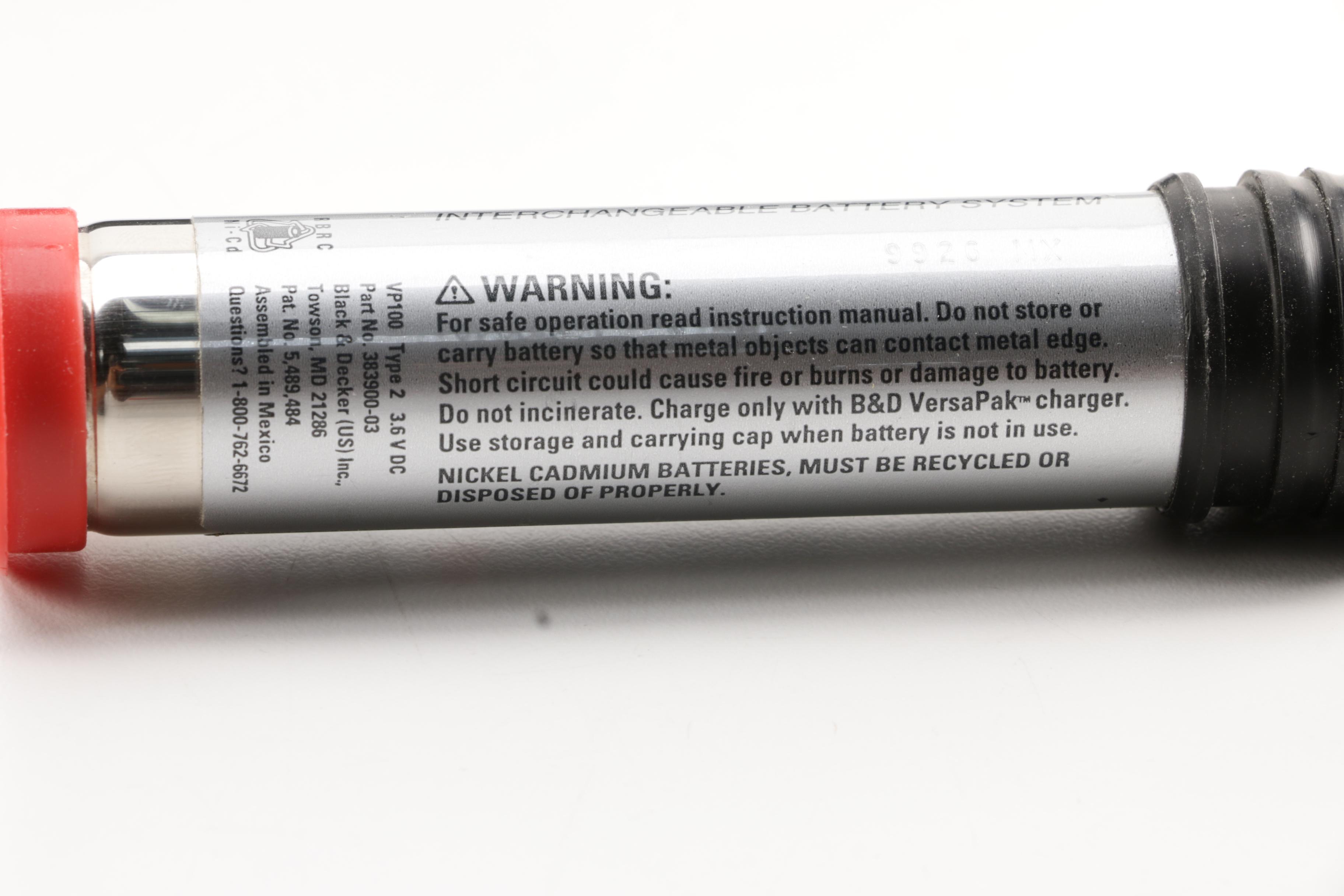 Black & Decker Wizard Rotary Tool, Versapak Battery Charger and Other Tools