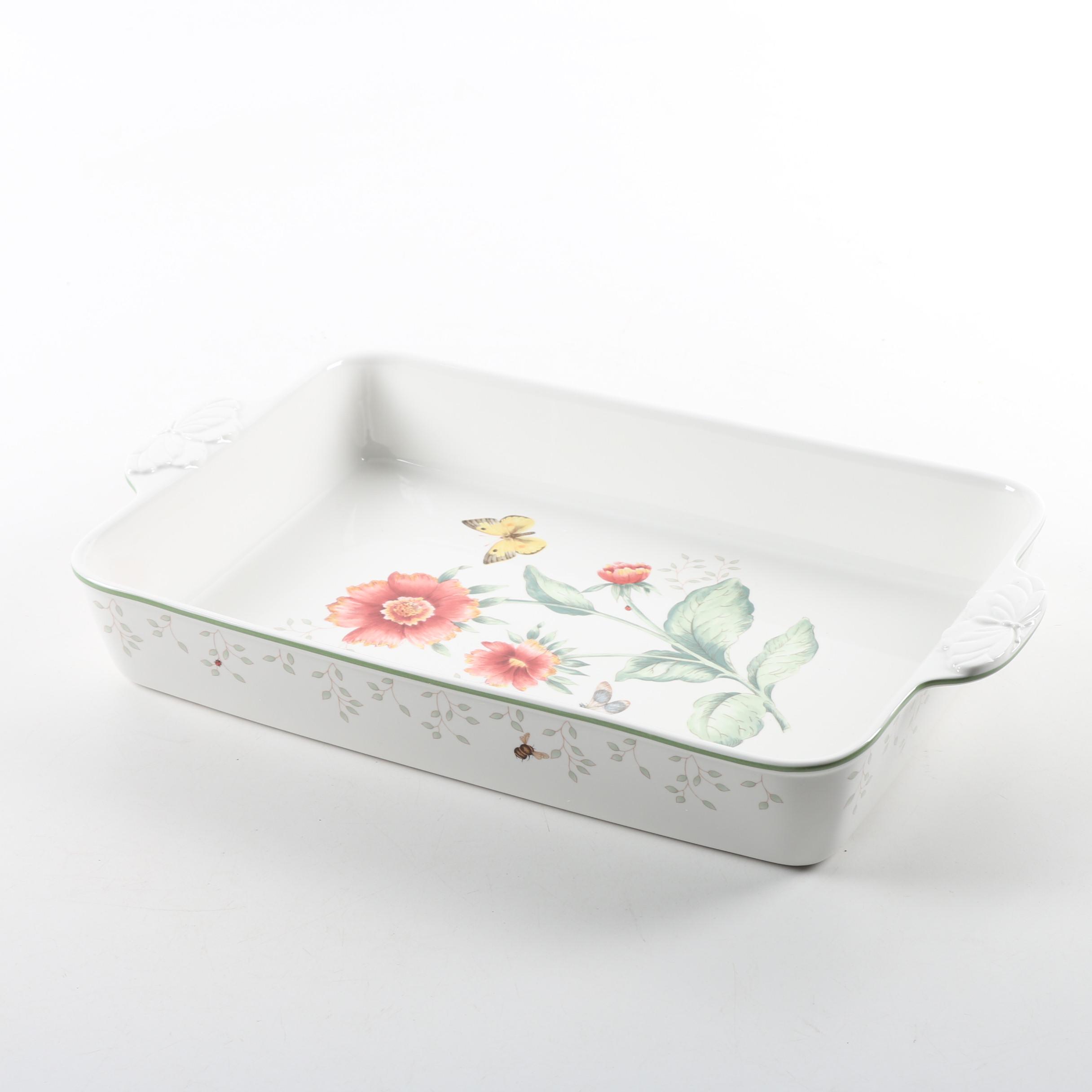 Lenox "Butterfly Meadow" Rectangular Baker
