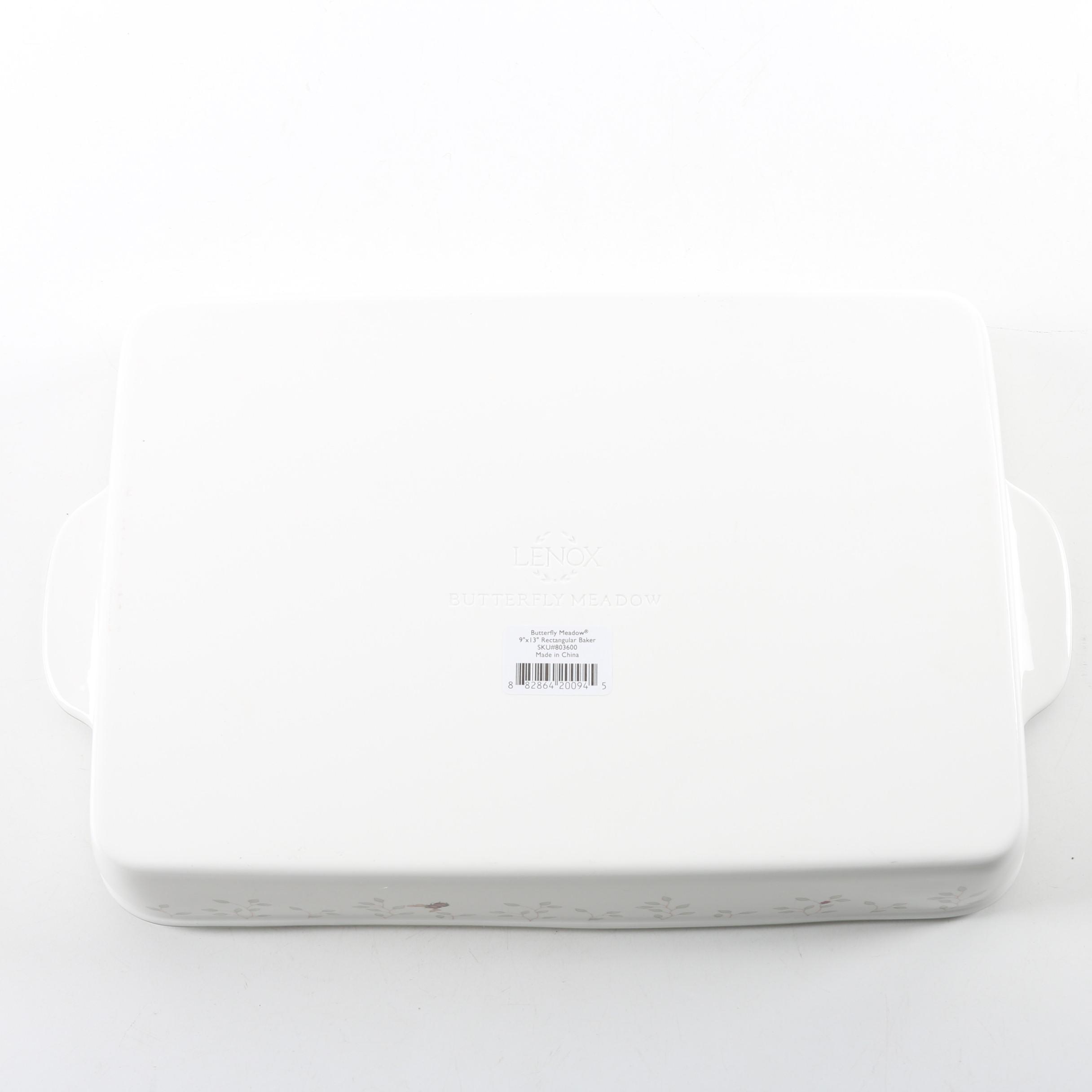 Lenox "Butterfly Meadow" Rectangular Baker