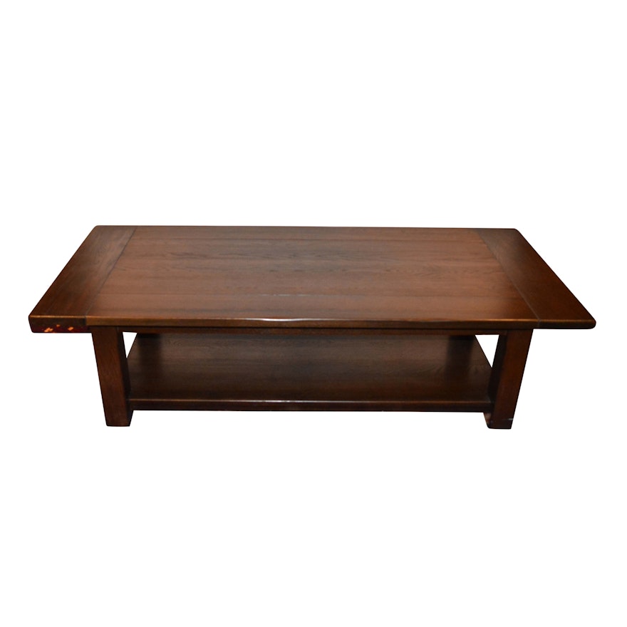 Pottery Barn Wooden Coffee Table