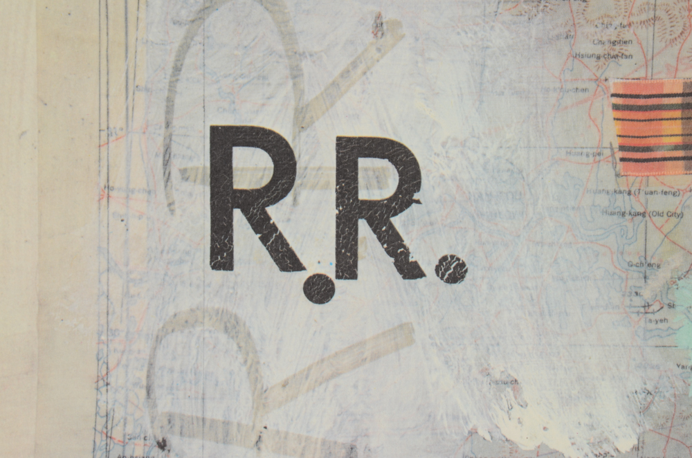 Robert Rauschenberg Offset Lithograph Exhibition Poster for Leo Castelli Gallery