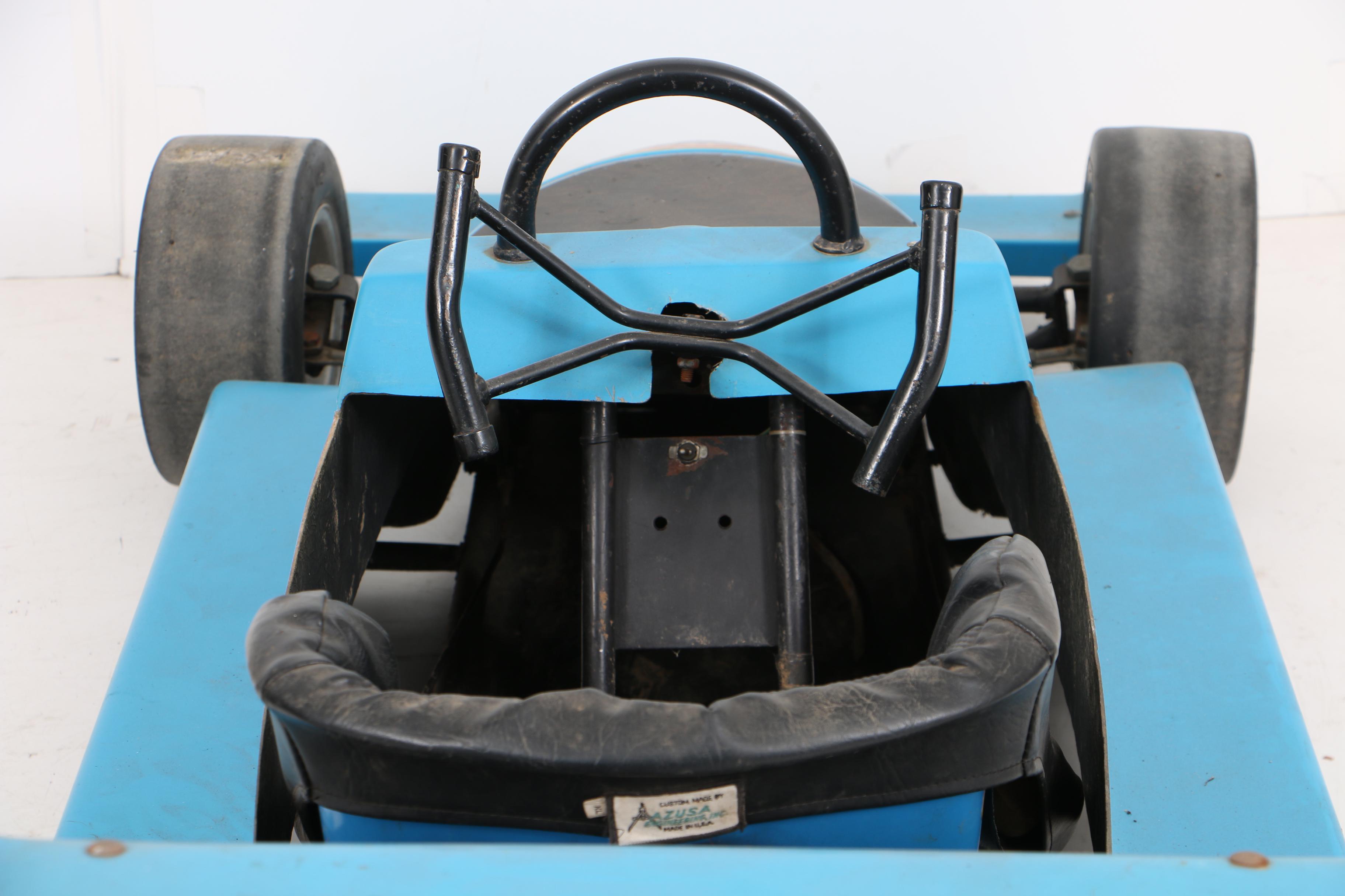 Vintage Indy Car Style Go-Kart with Pepsi Decals