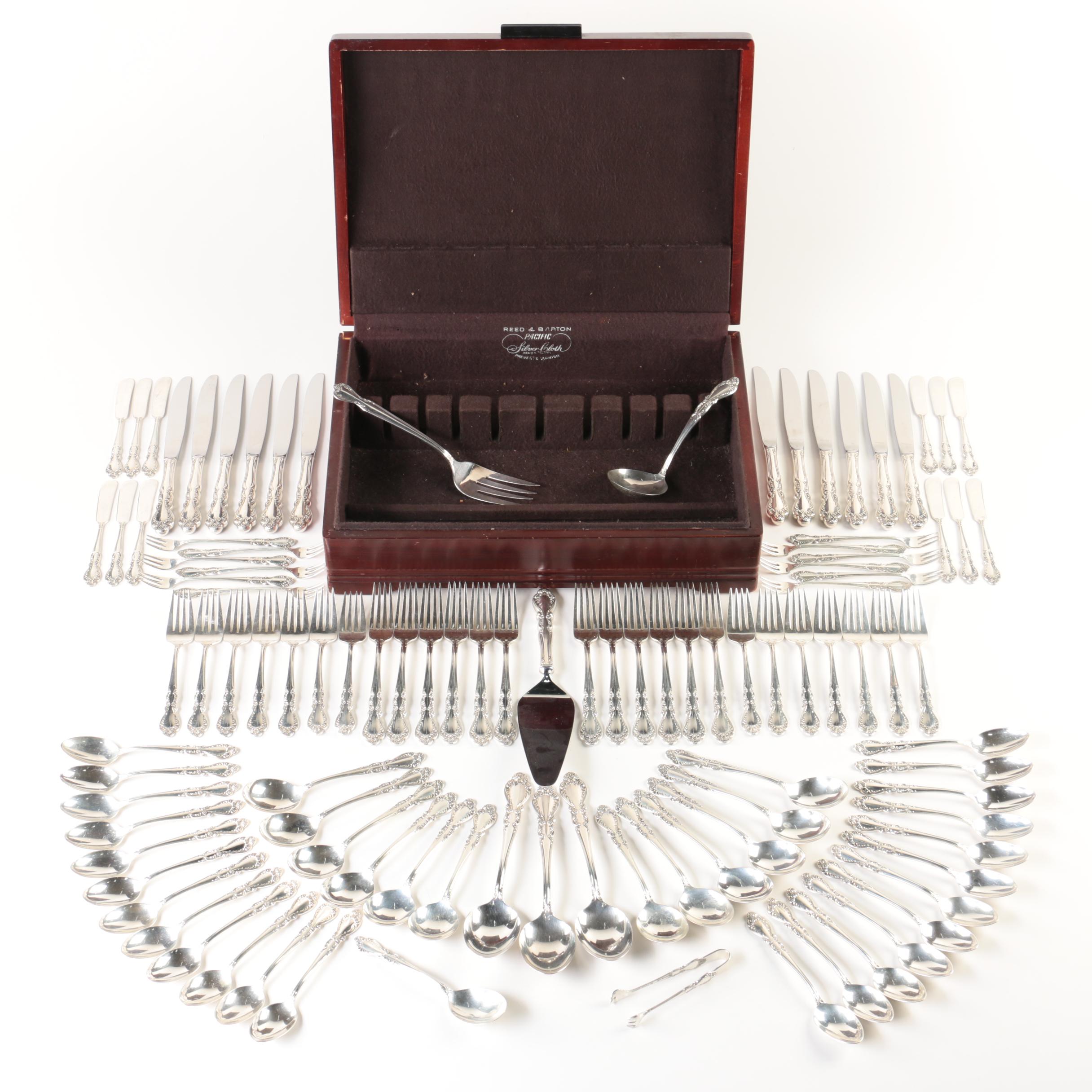 Rogers "Old Charleston" Sterling Silver Flatware Set with Chest