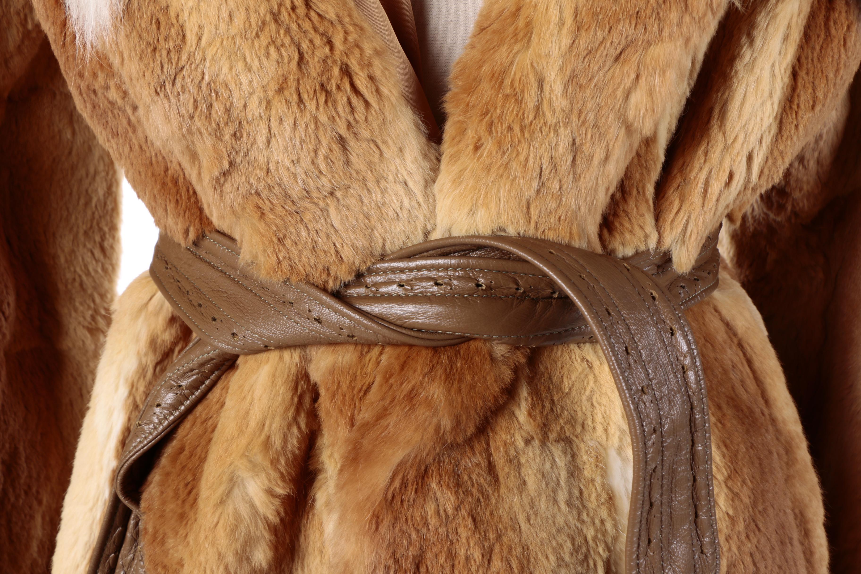 Women's Vintage Titche-Goettinger Guanaco Fur Coat