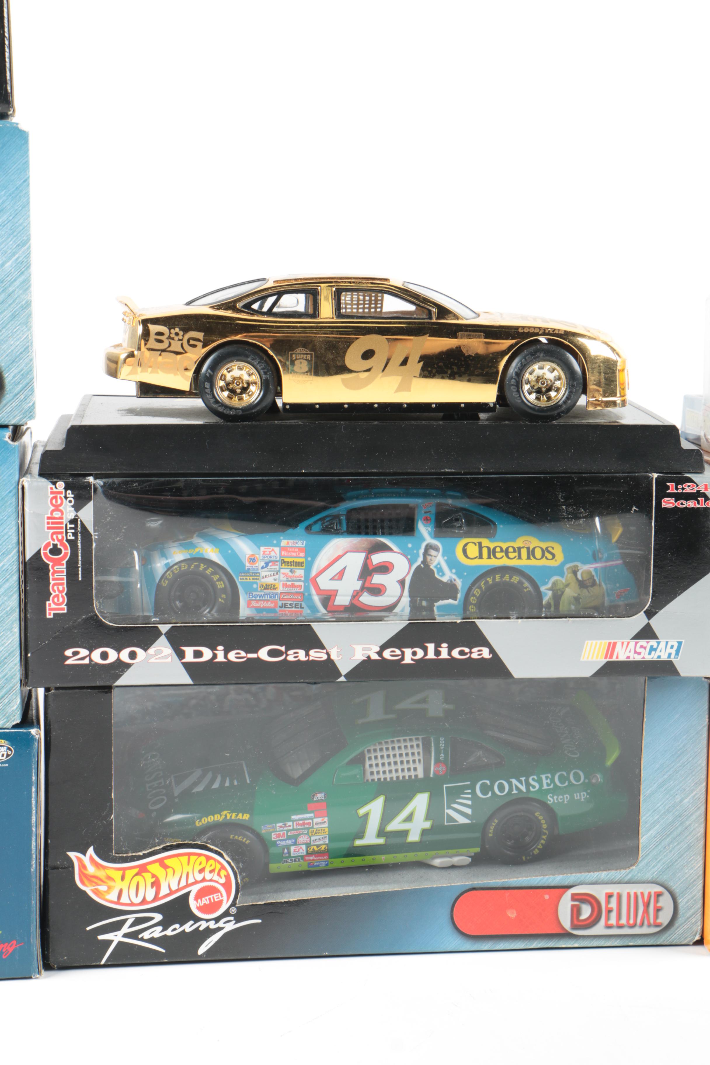 NASCAR Die-Cast Stock Cars Including Hot Wheels