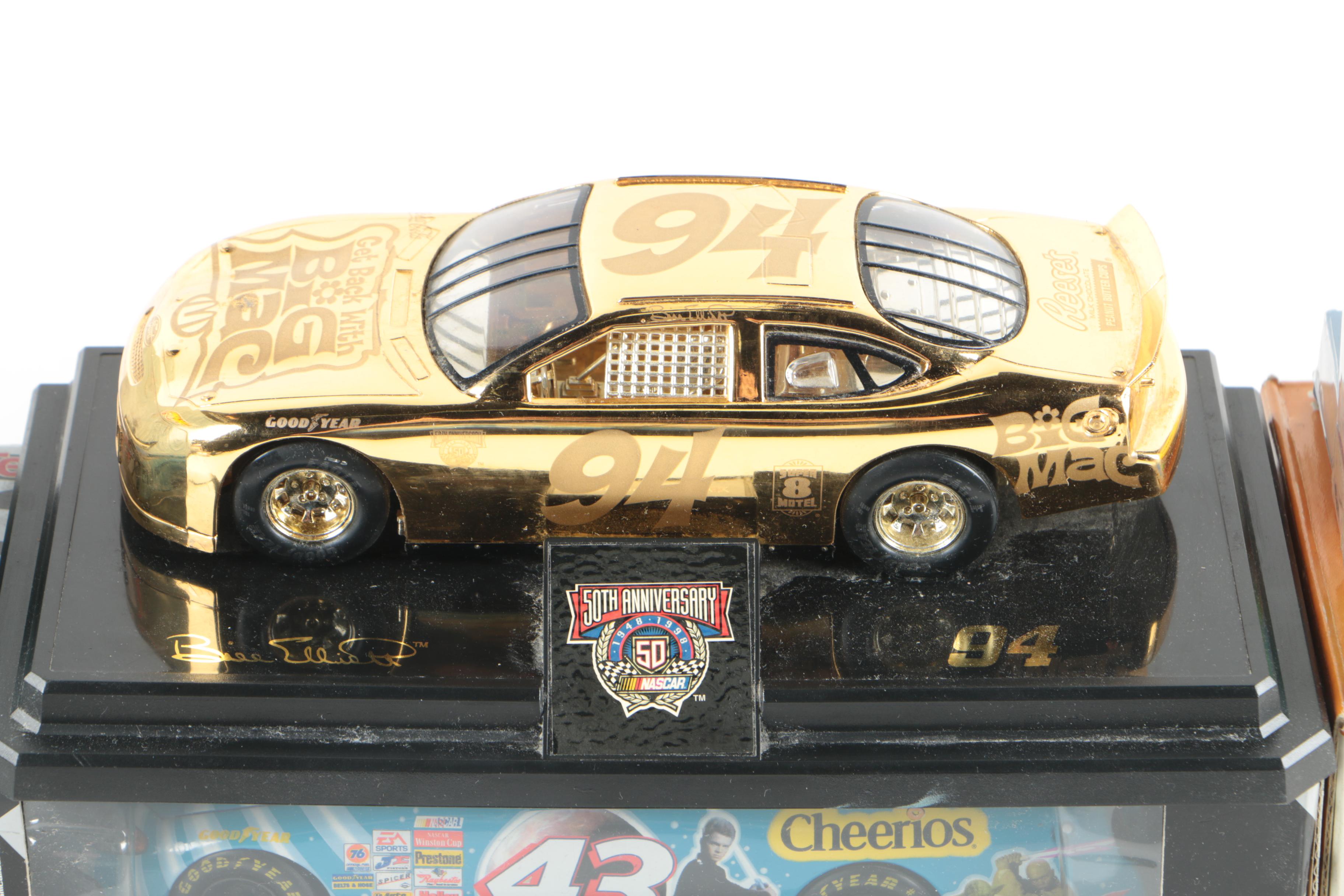 NASCAR Die-Cast Stock Cars Including Hot Wheels