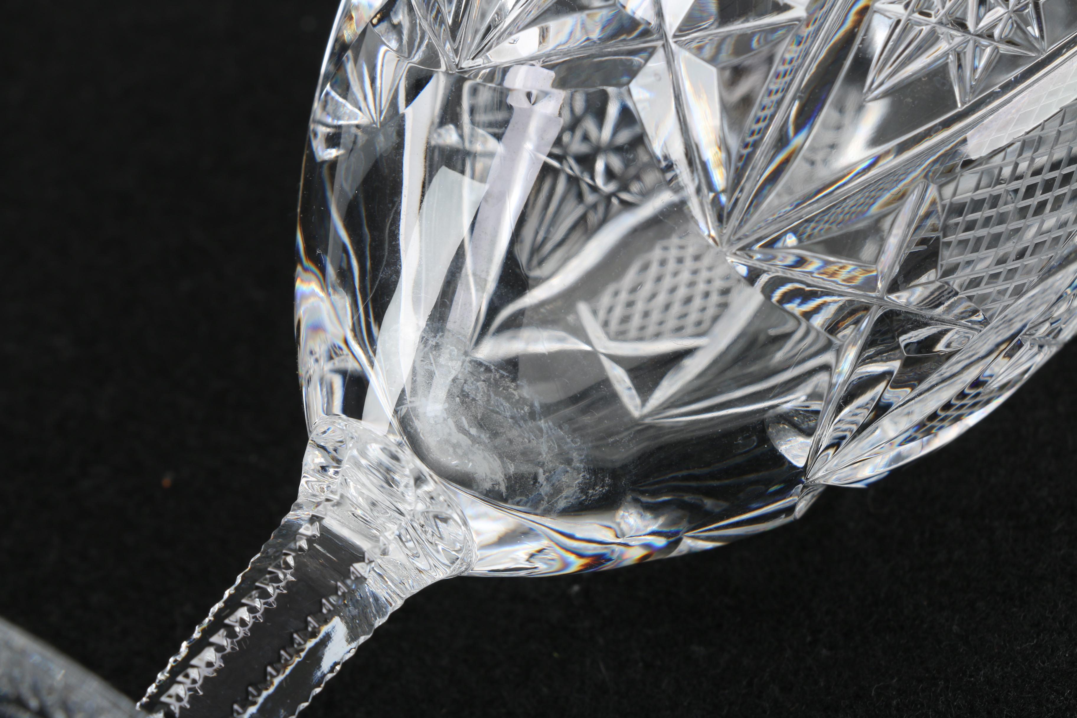 Cut Crystal Iced Tea Glasses