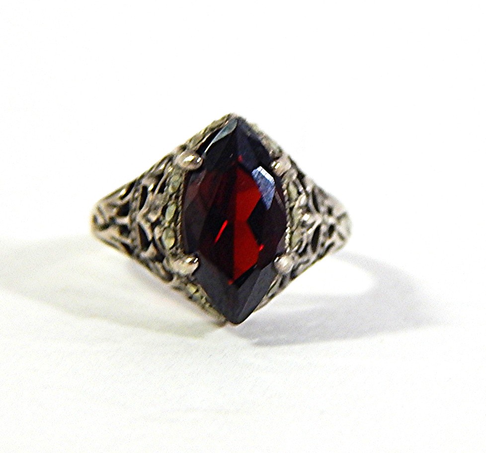 Three Sterling Silver Rings