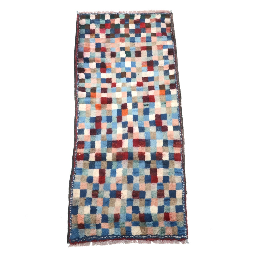 Contemporary Turkish Wool Carpet Runner