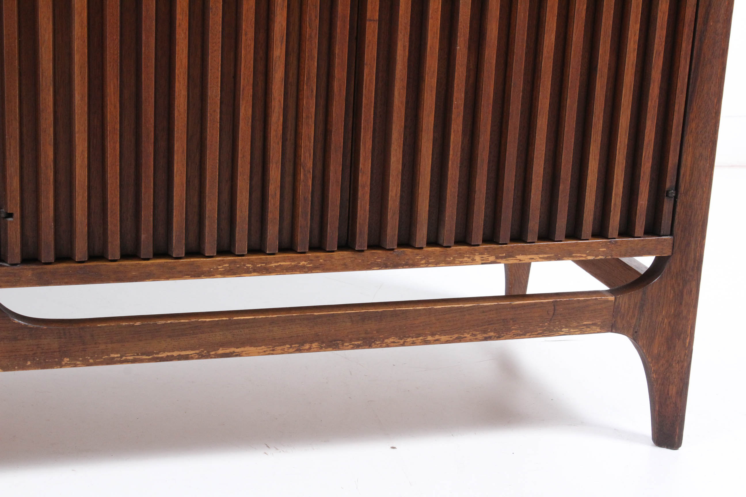 Mid Century Broyhill Brasilia Walnut Room Divider