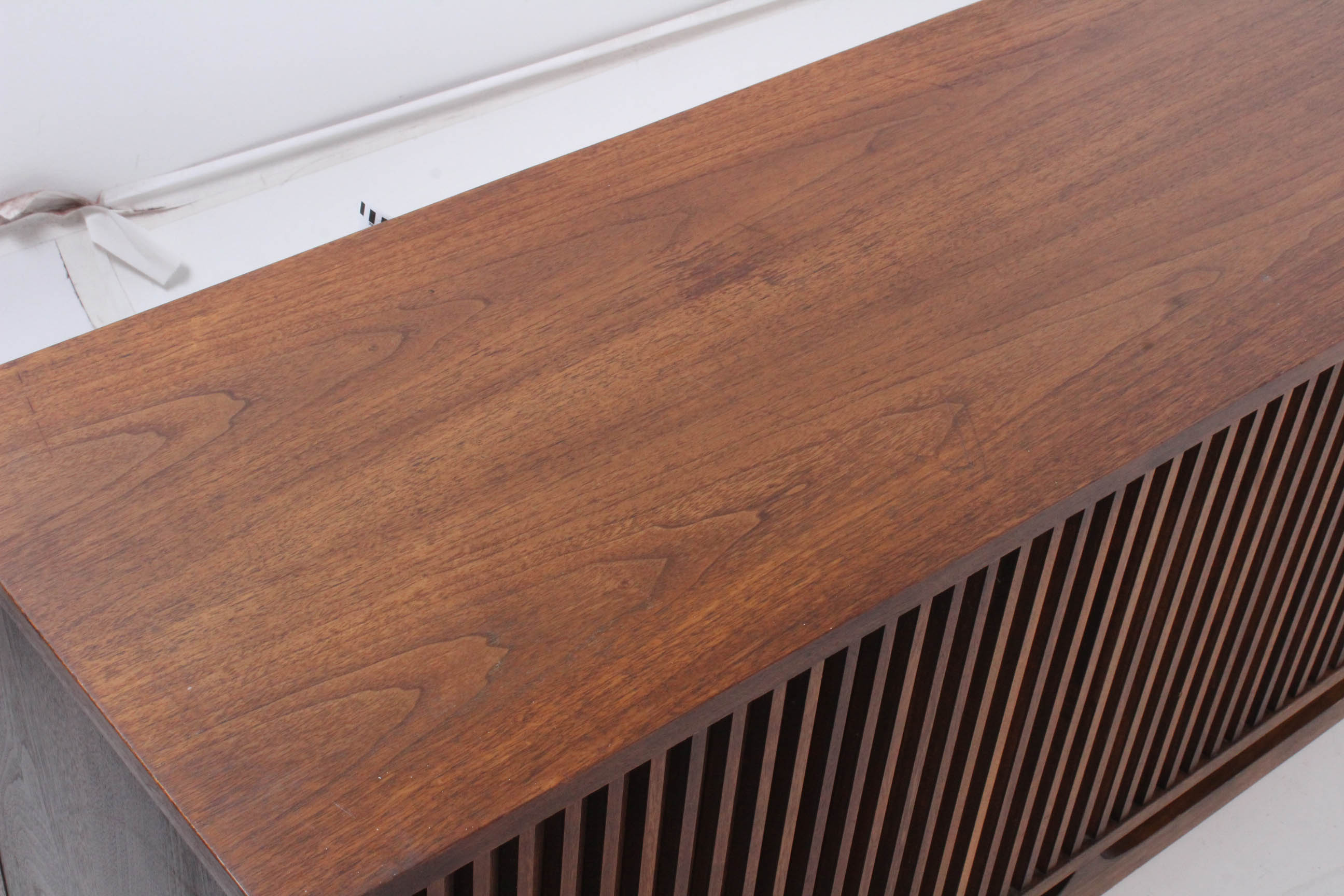 Mid Century Broyhill Brasilia Walnut Room Divider