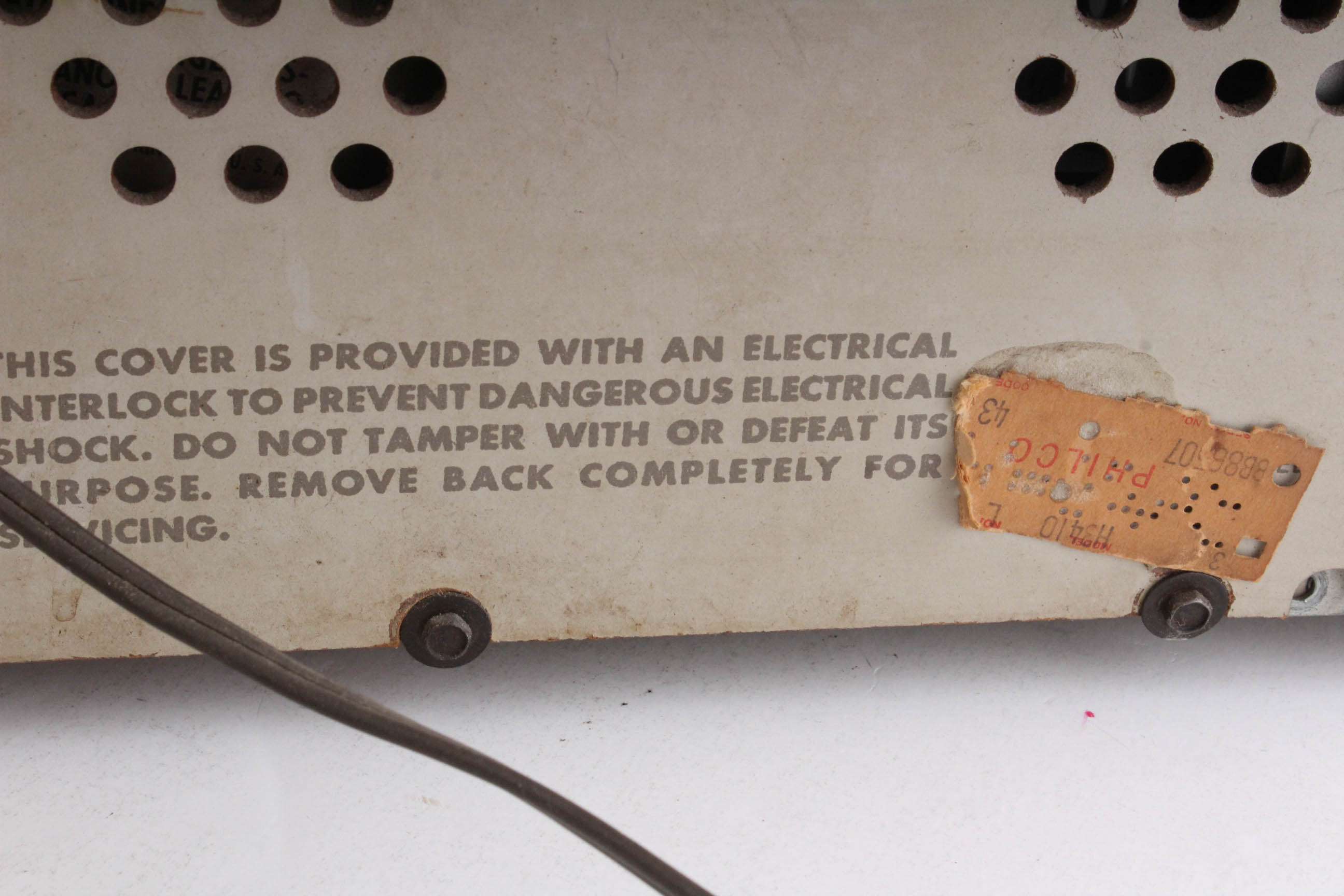 1959 Philco Predicta Princess Television