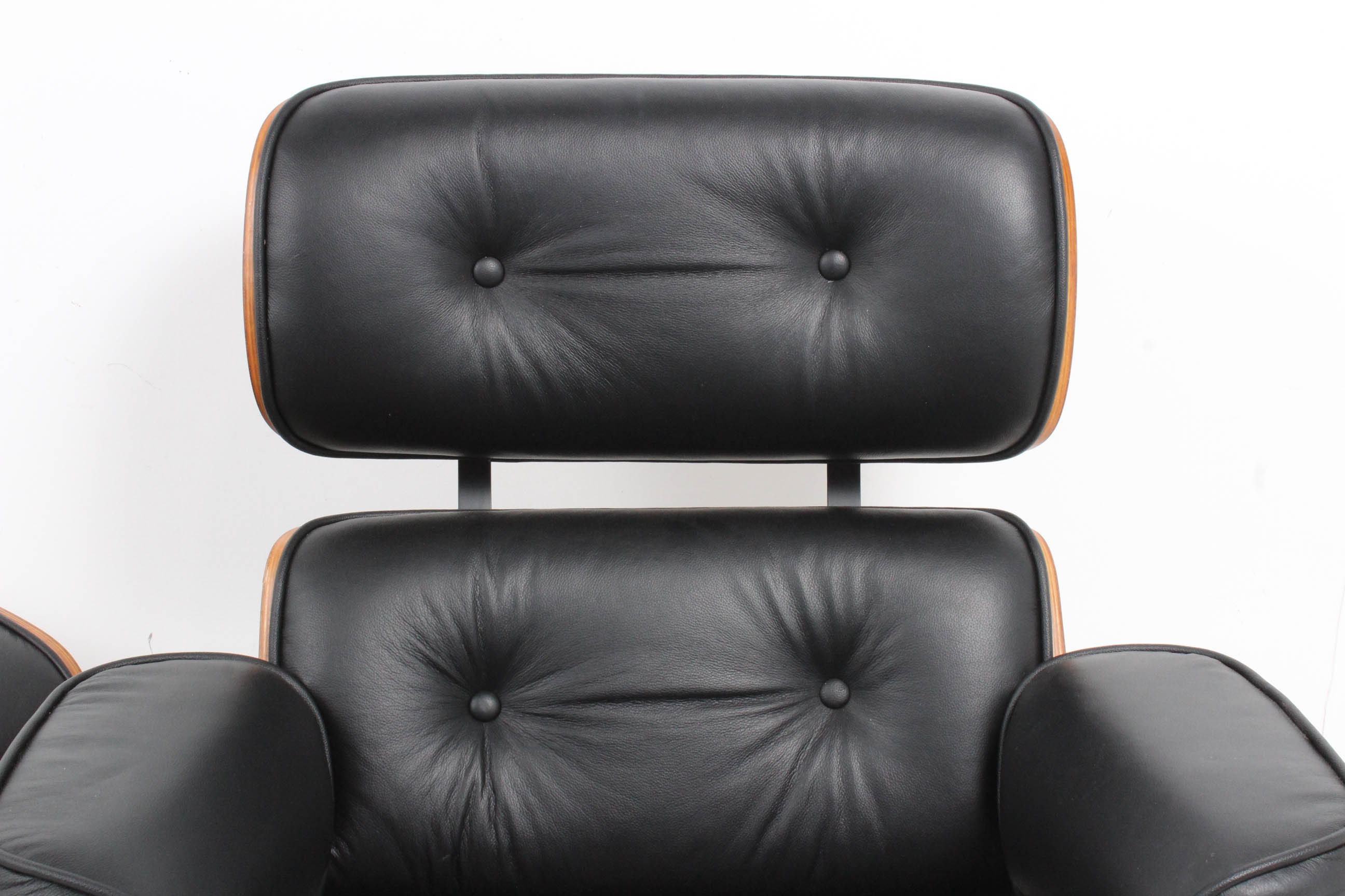 Eames Style Lounge Chair with Ottoman