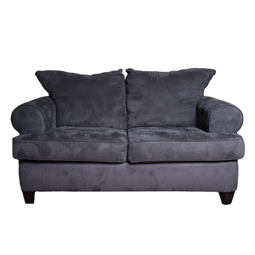 Contemporary Upholstered Loveseat