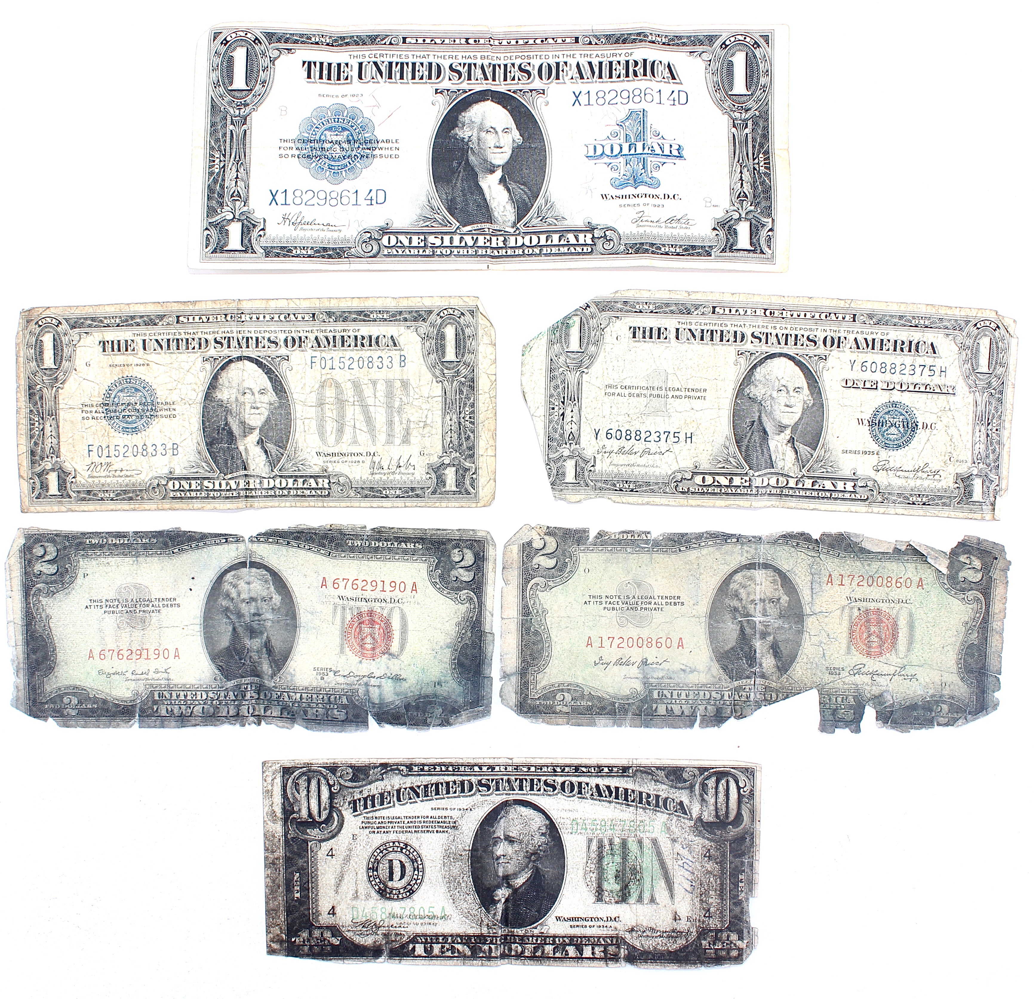 Vintage U.S. Currency