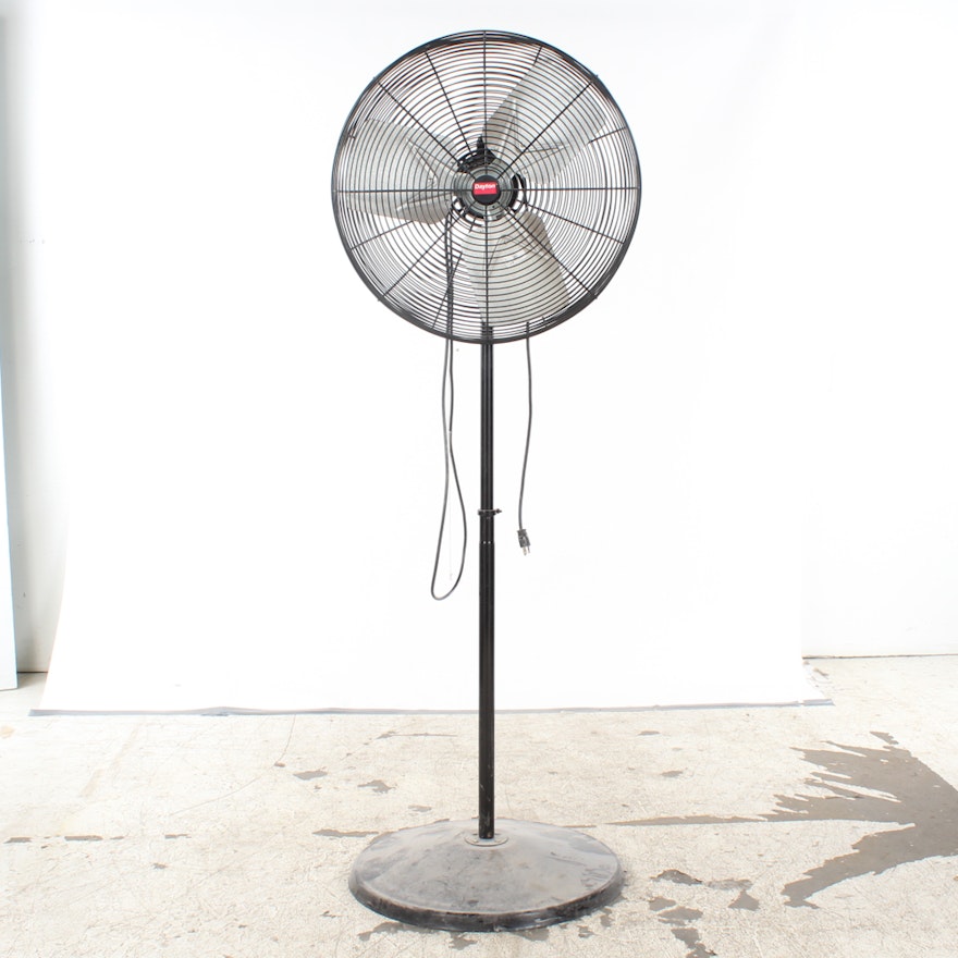 Dayton Commercial Circulator Pedestal Fan