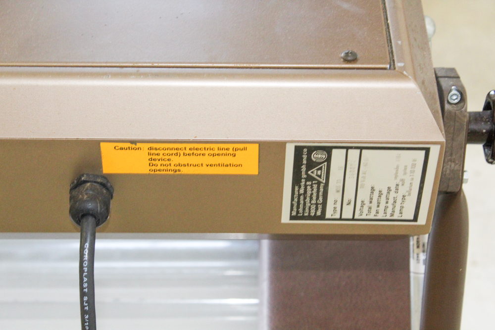 Wolff System SCA Lohmann-Werke WSS 20 Tanning Bed