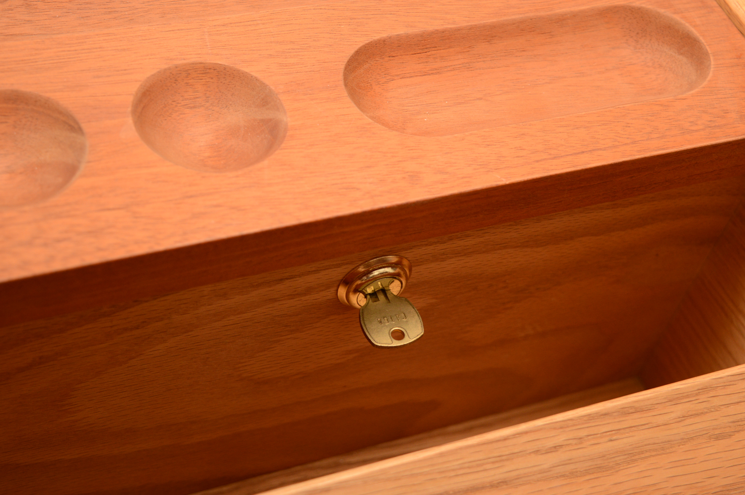 Leather Top Executive Desk by Henkel Moore