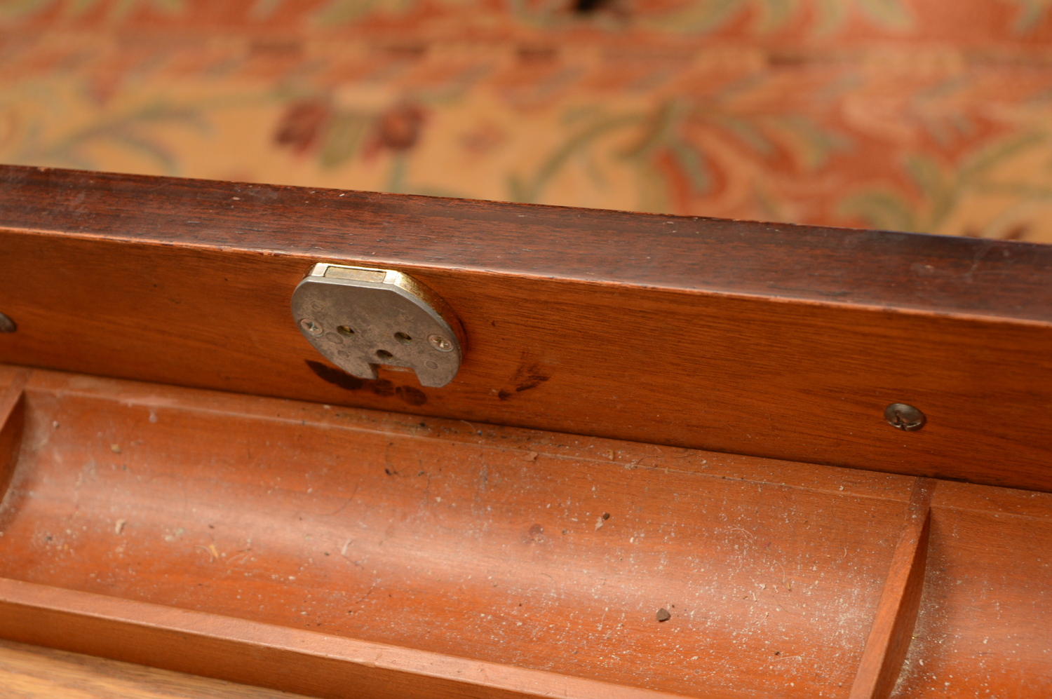 Leather Top Executive Desk by Henkel Moore