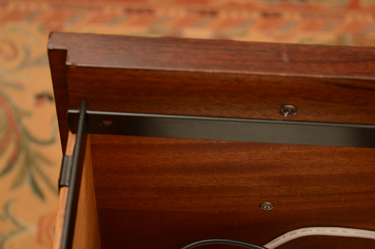 Leather Top Executive Desk by Henkel Moore