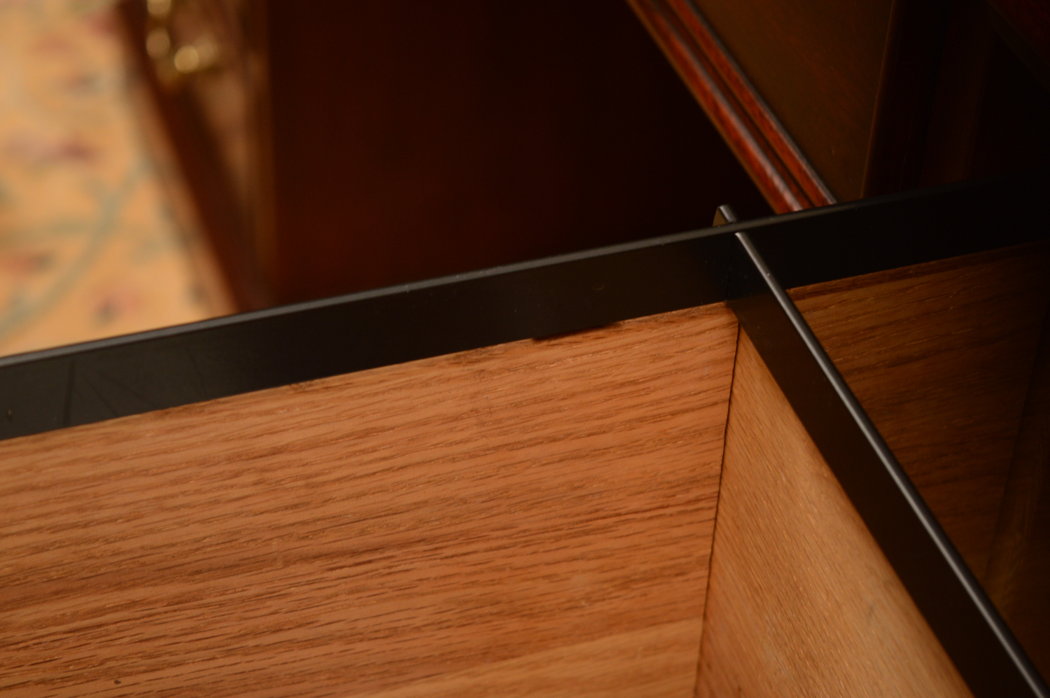 Leather Top Executive Desk by Henkel Moore