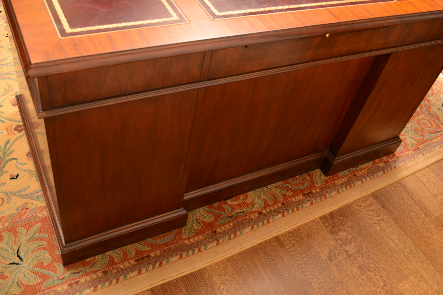 Leather Top Executive Desk by Henkel Moore