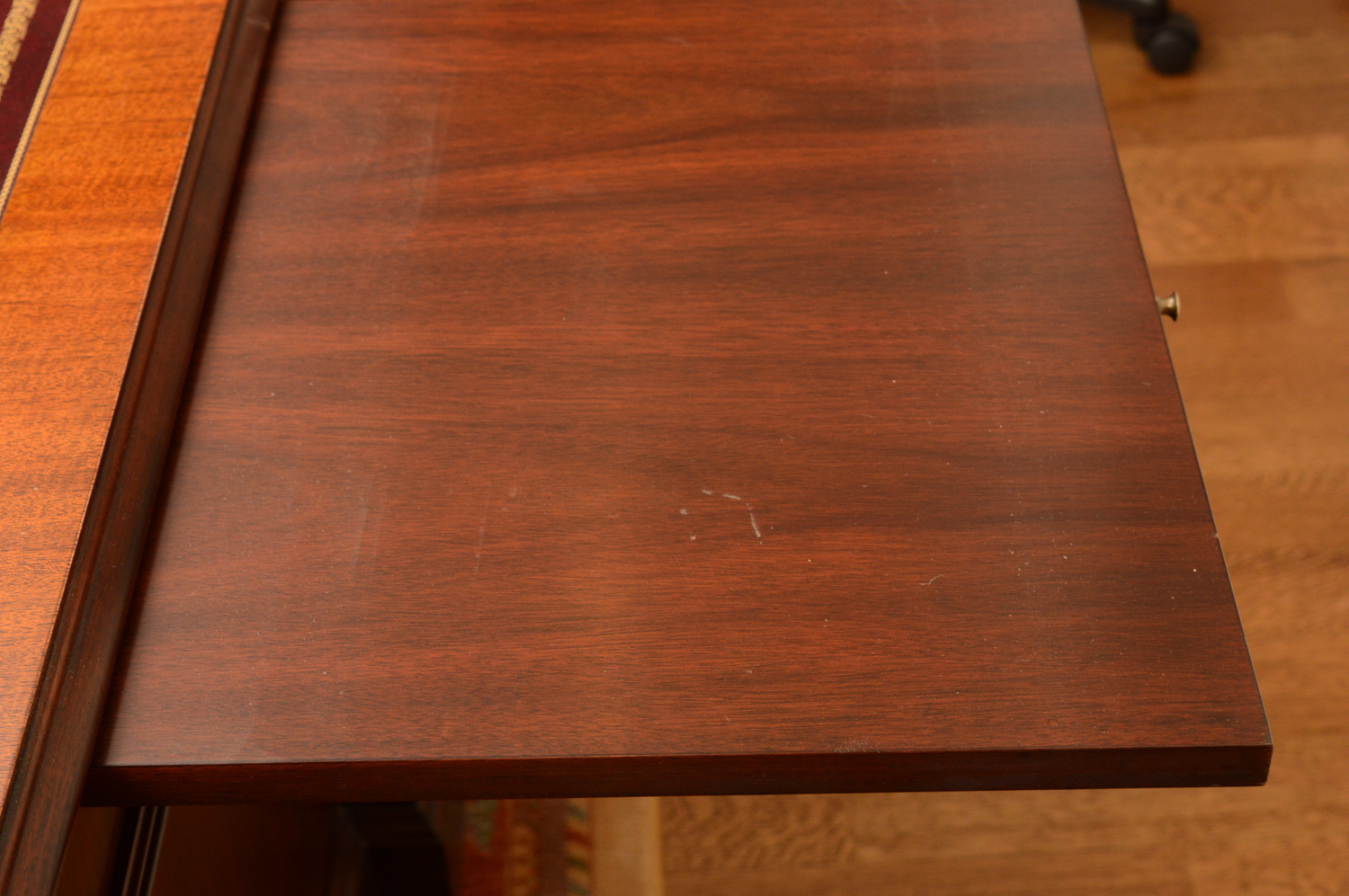 Leather Top Executive Desk by Henkel Moore