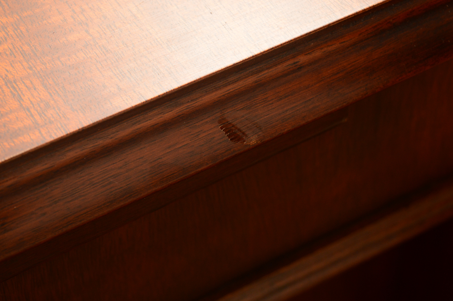 Leather Top Executive Desk by Henkel Moore