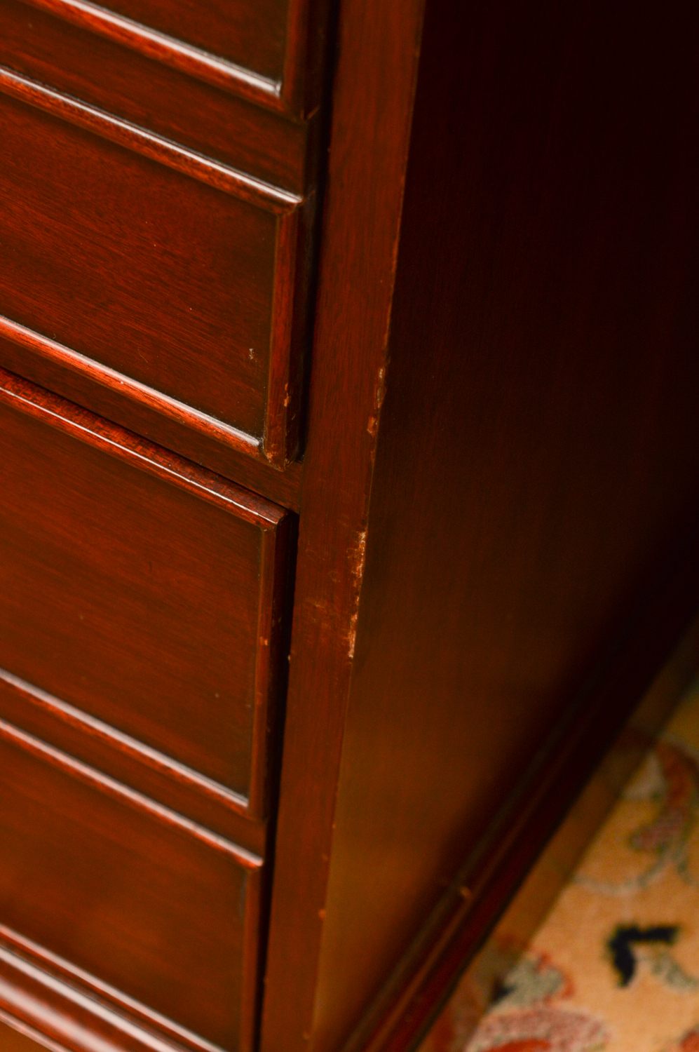 Leather Top Executive Desk by Henkel Moore