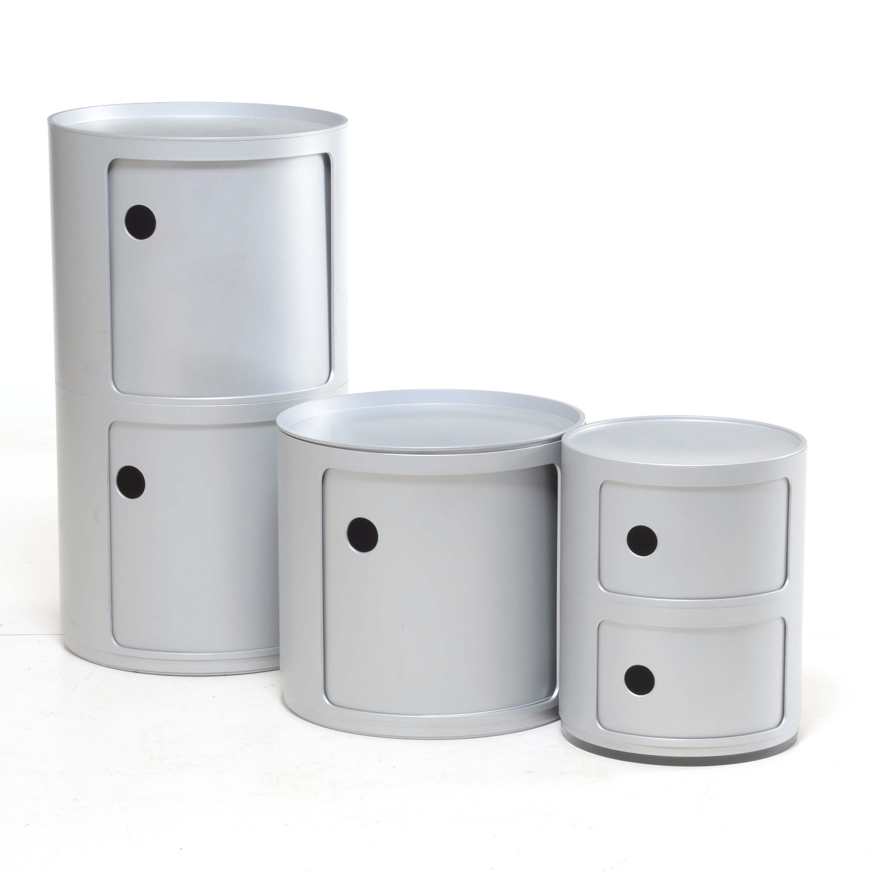 Anna Castelli Ferrieri Modern Container Stool for Kartell