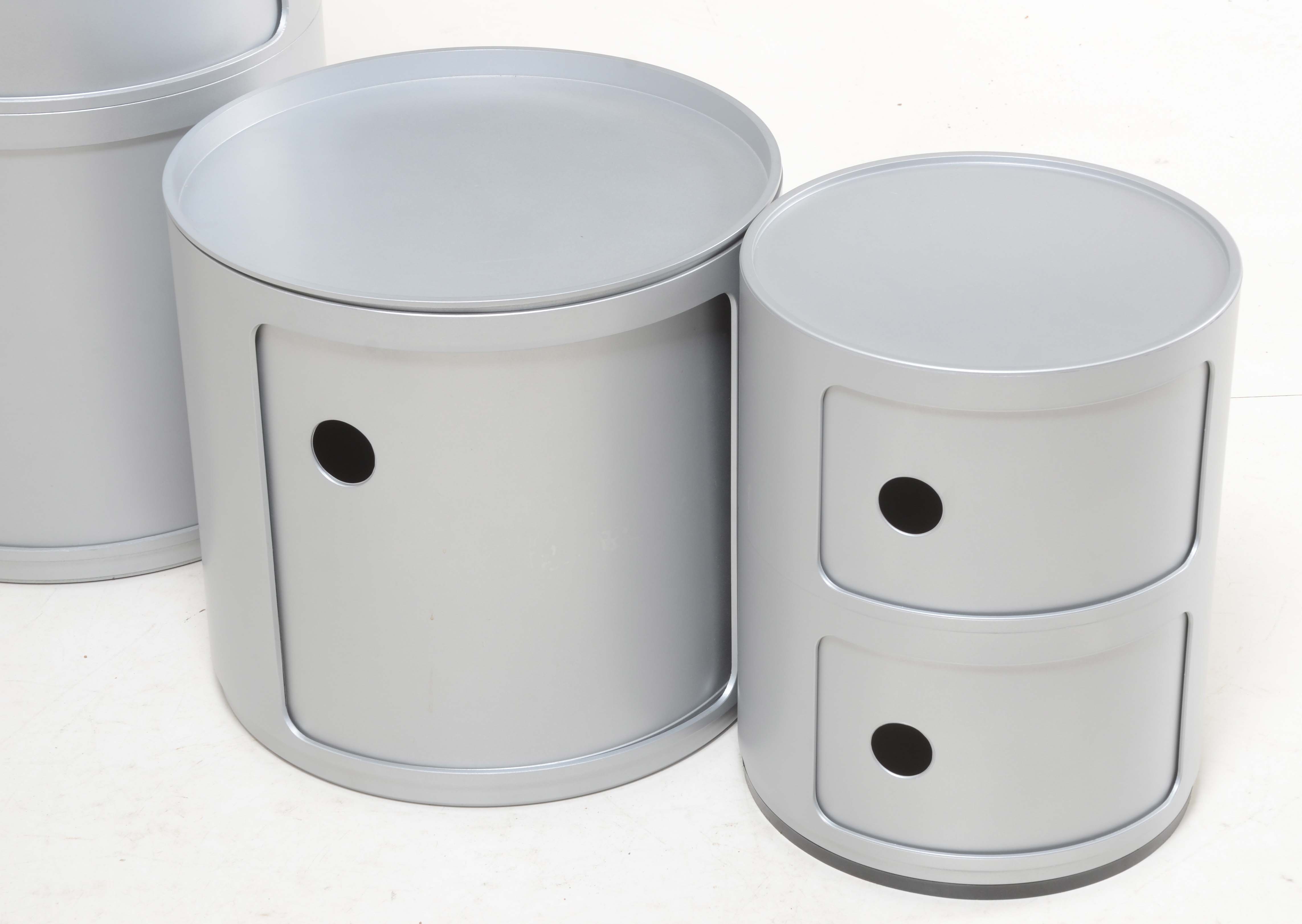 Anna Castelli Ferrieri Modern Container Stool for Kartell