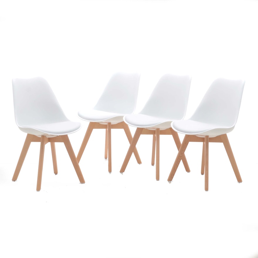 Collection of Eames Style Side Chairs