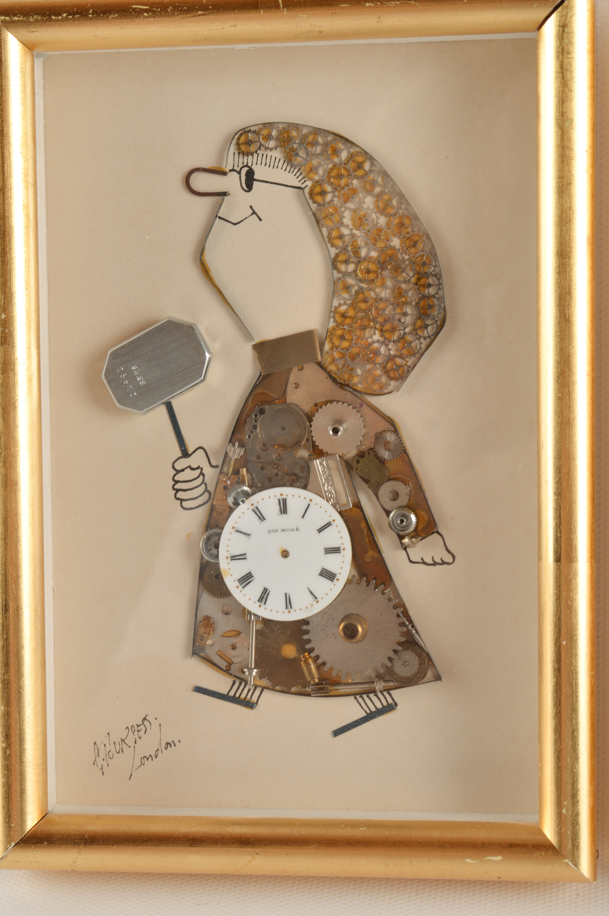 Vintage G. Burgess Horological Collages