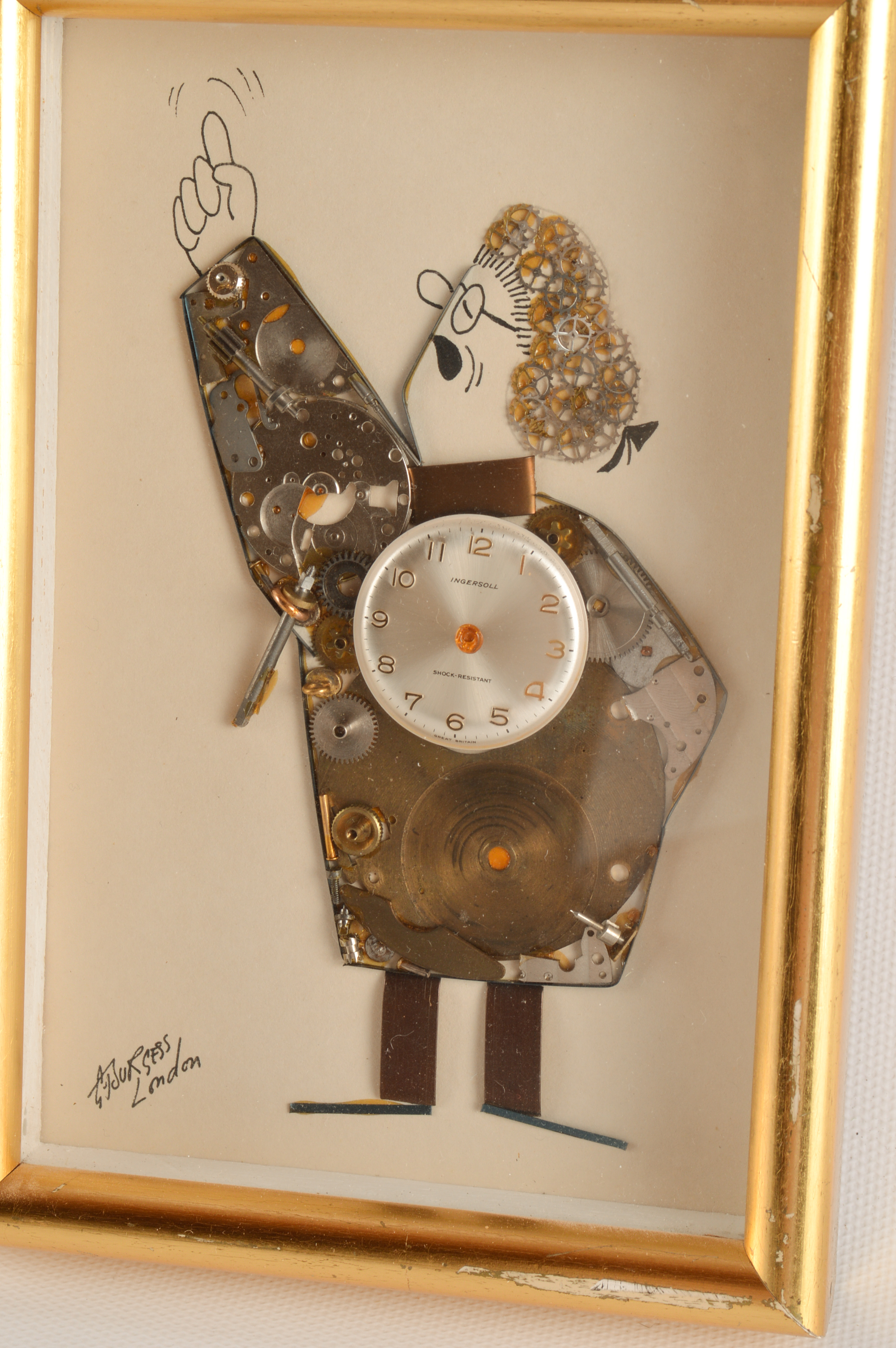 Vintage G. Burgess Horological Collages