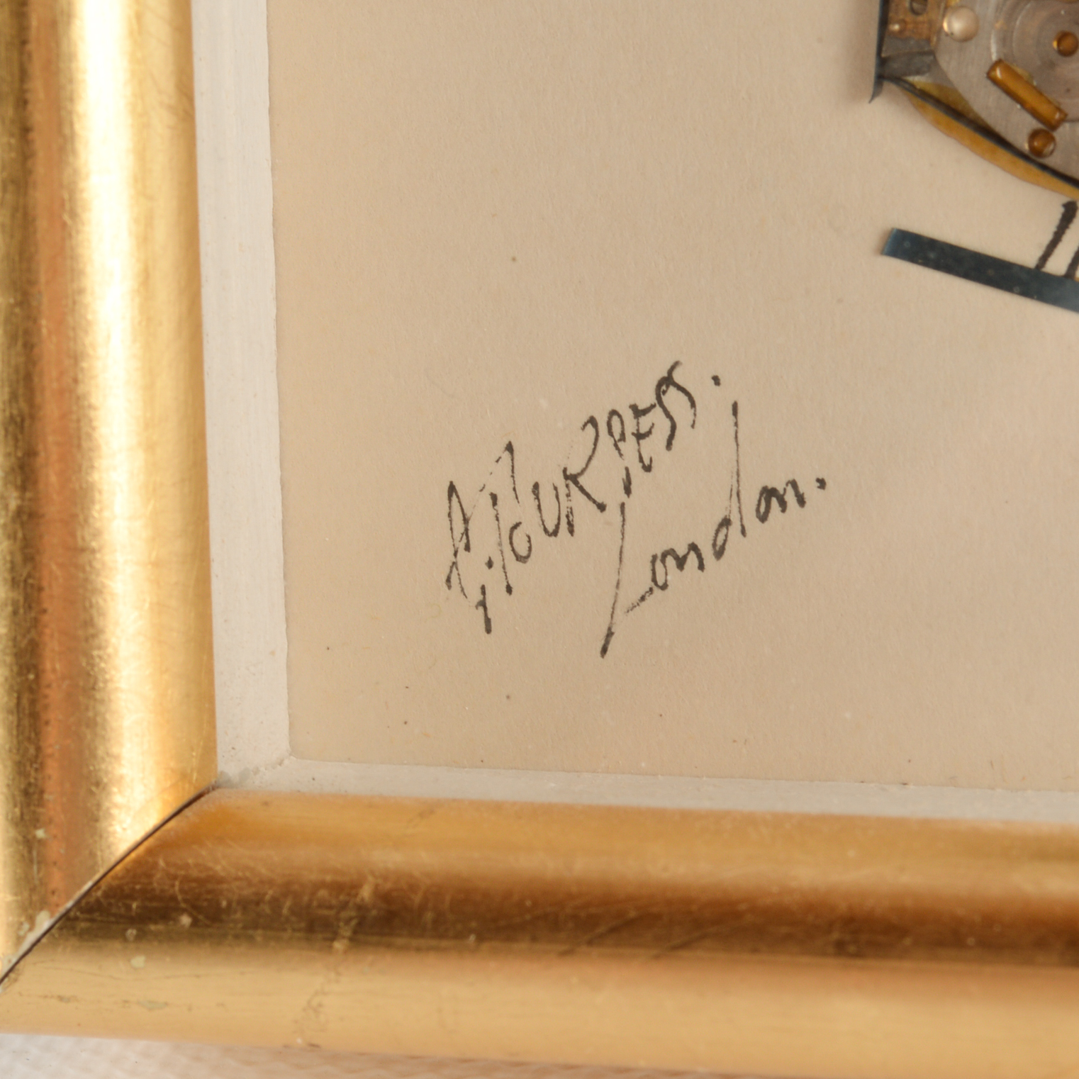 Vintage G. Burgess Horological Collages