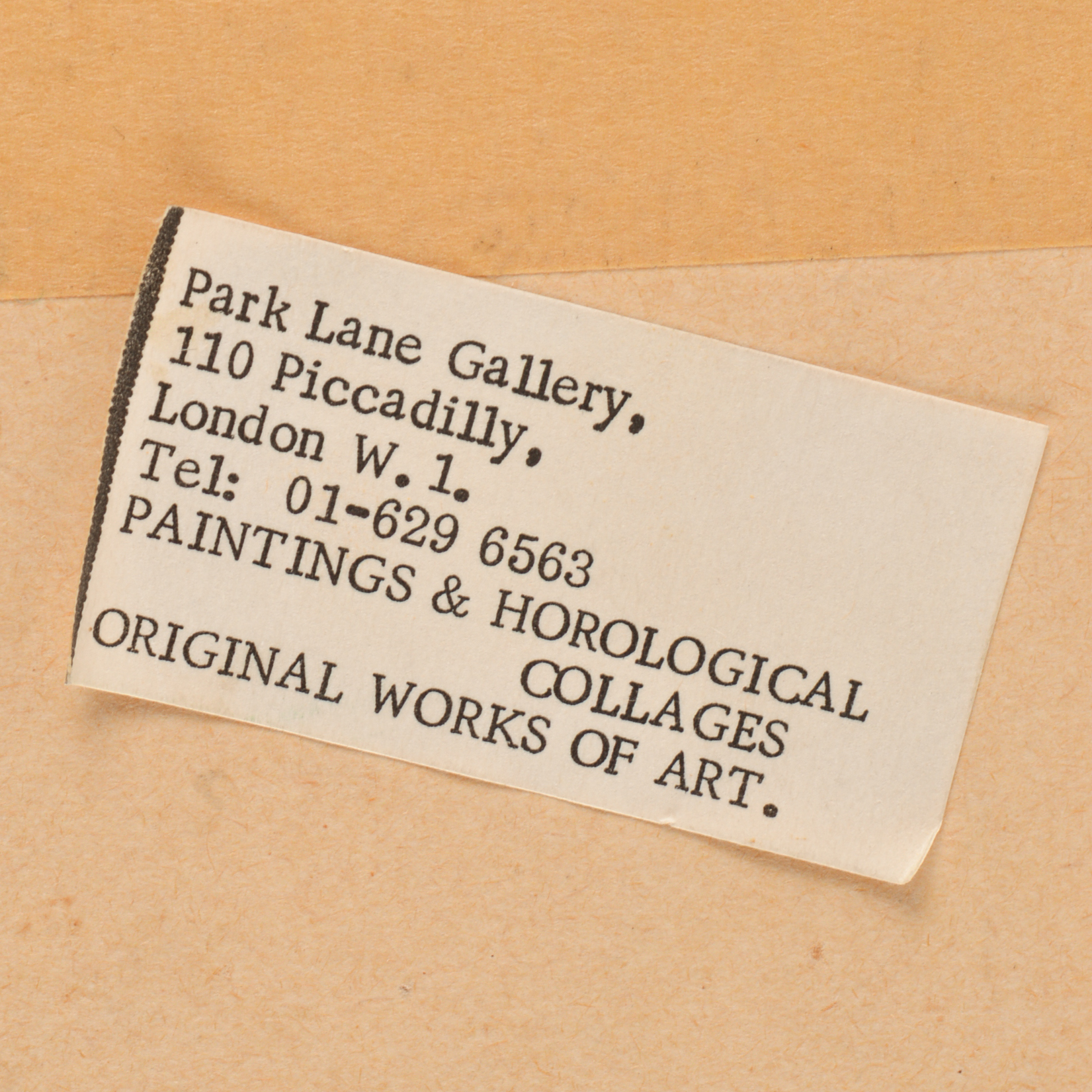 Vintage G. Burgess Horological Collages