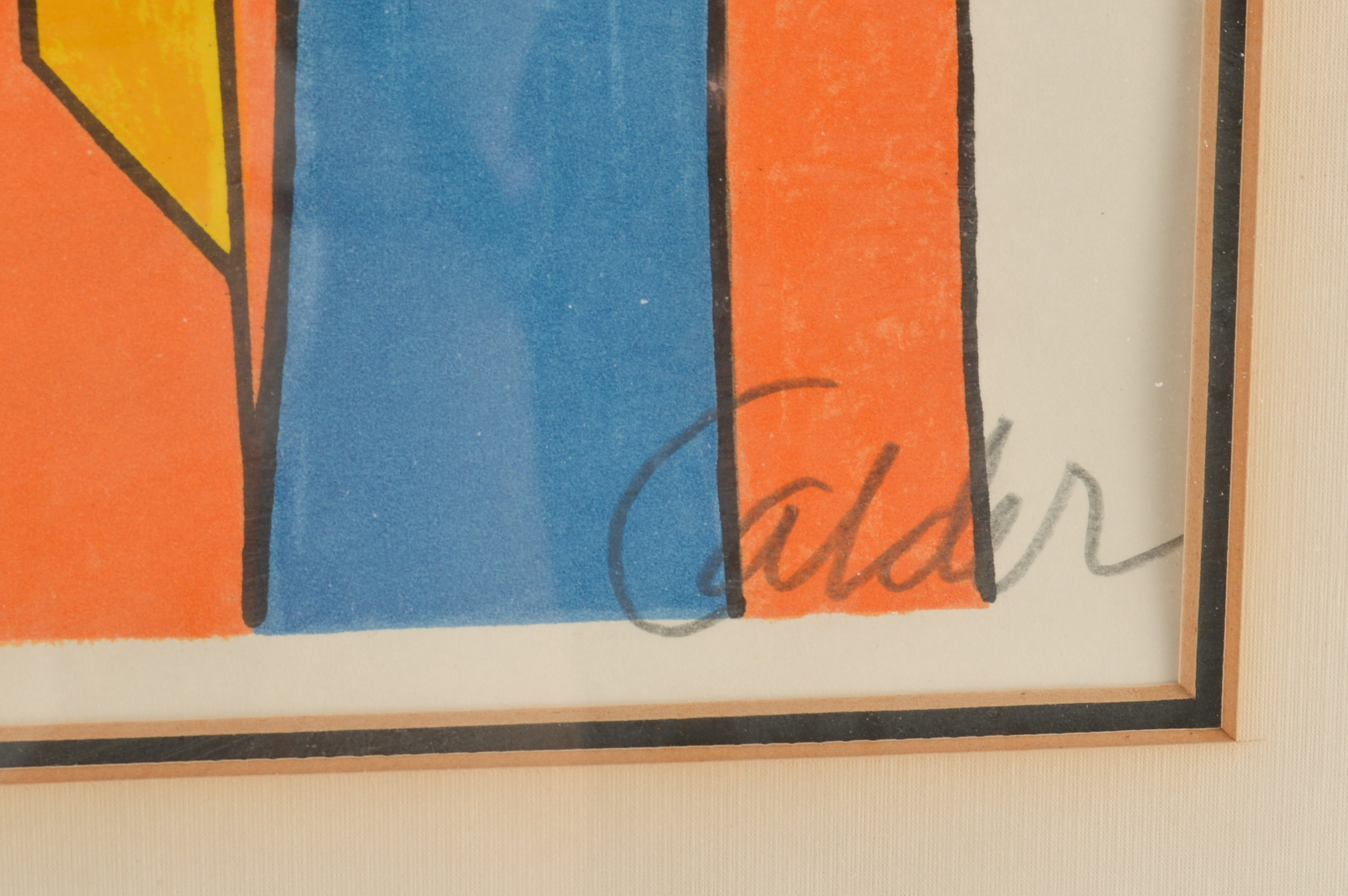 Alexander Calder Artist's Proof Lithograph "Squash Blossoms"