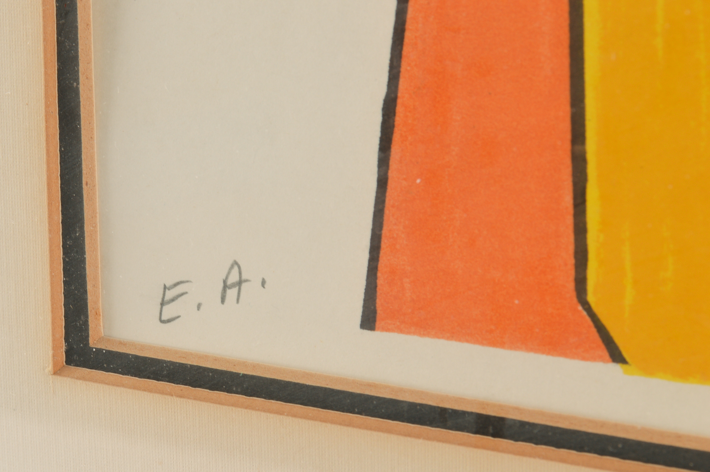 Alexander Calder Artist's Proof Lithograph "Squash Blossoms"