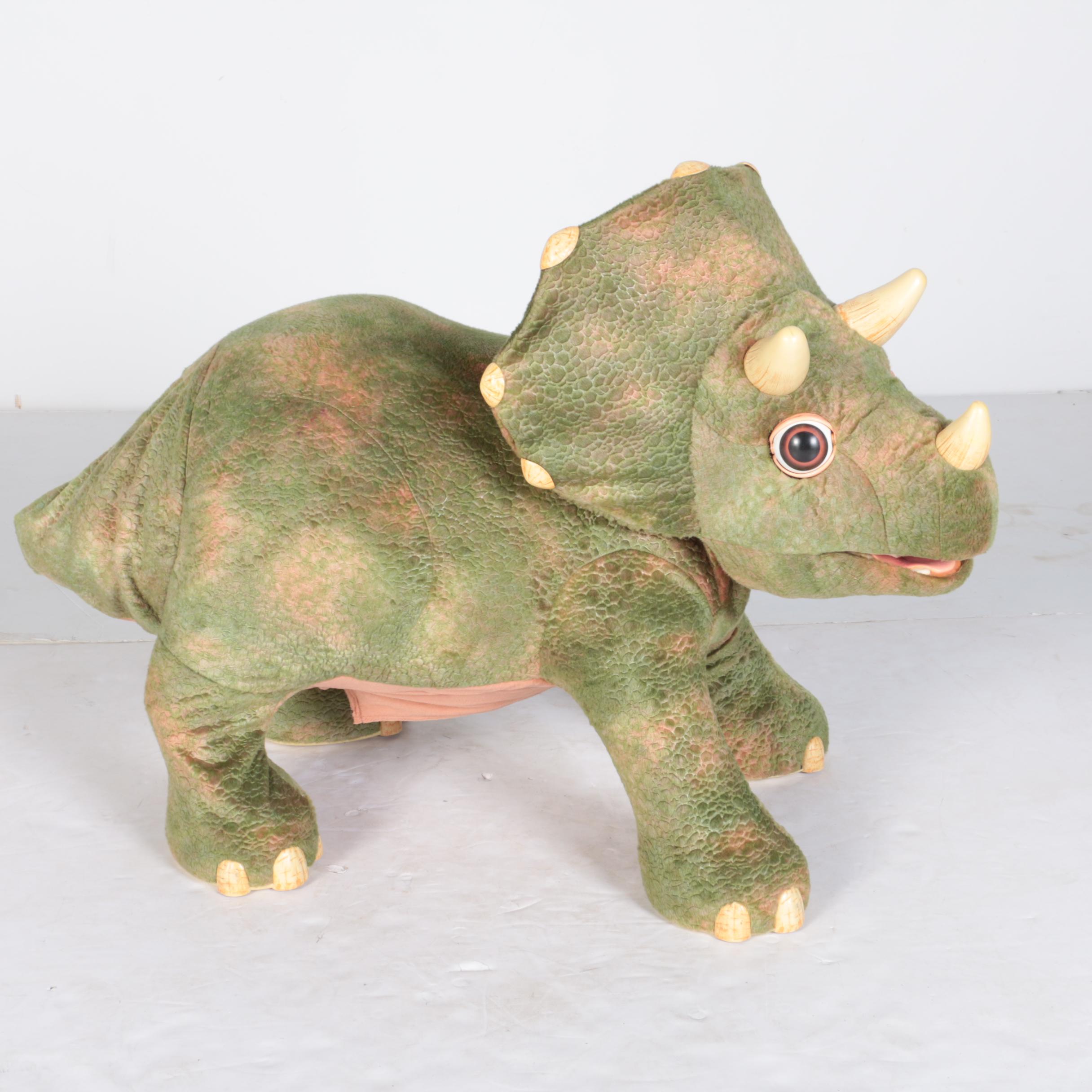 Playskool Kota Animatronic Ride On Triceratops