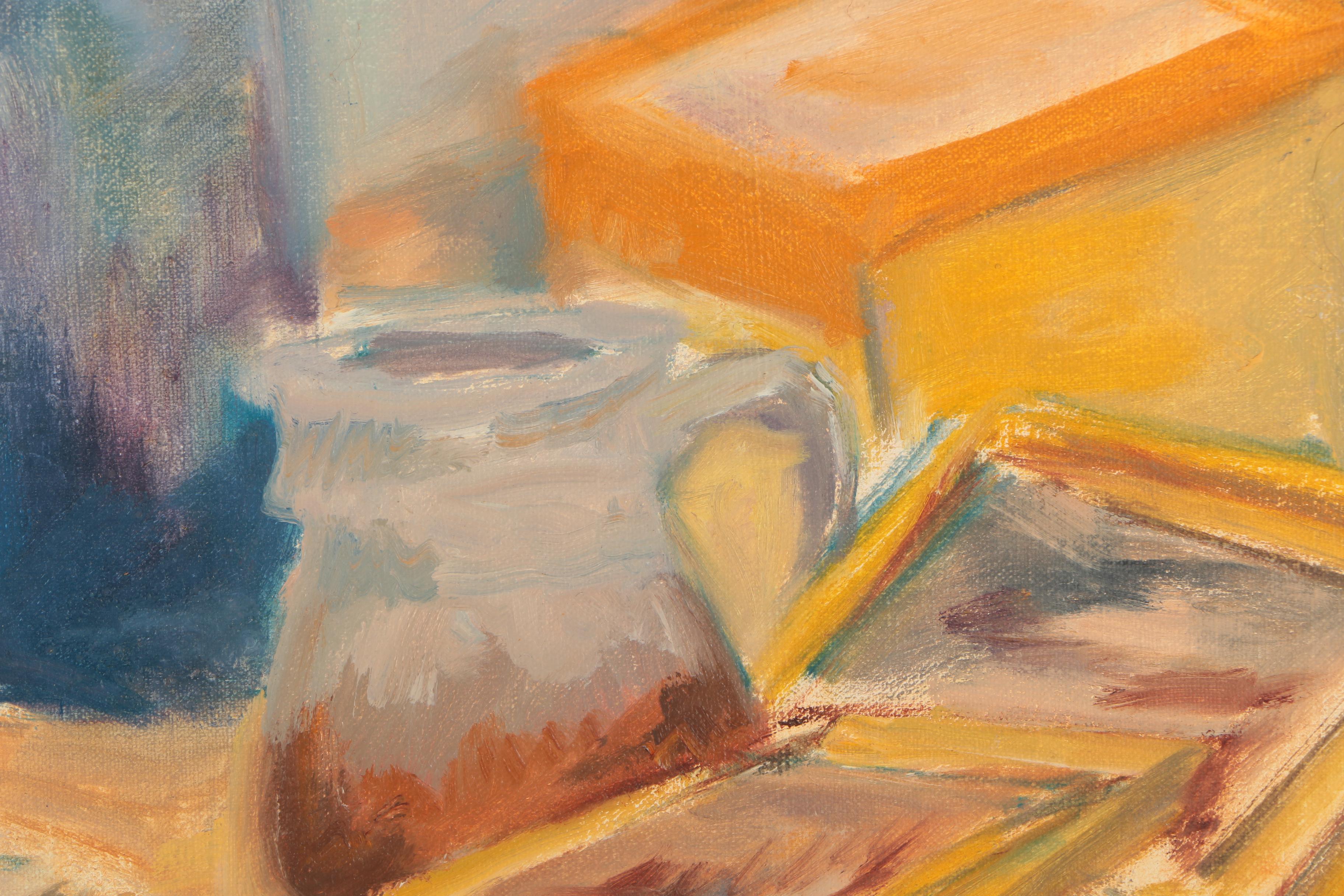 Oil Painting of Still Life Attributed to Charlotte Eicher