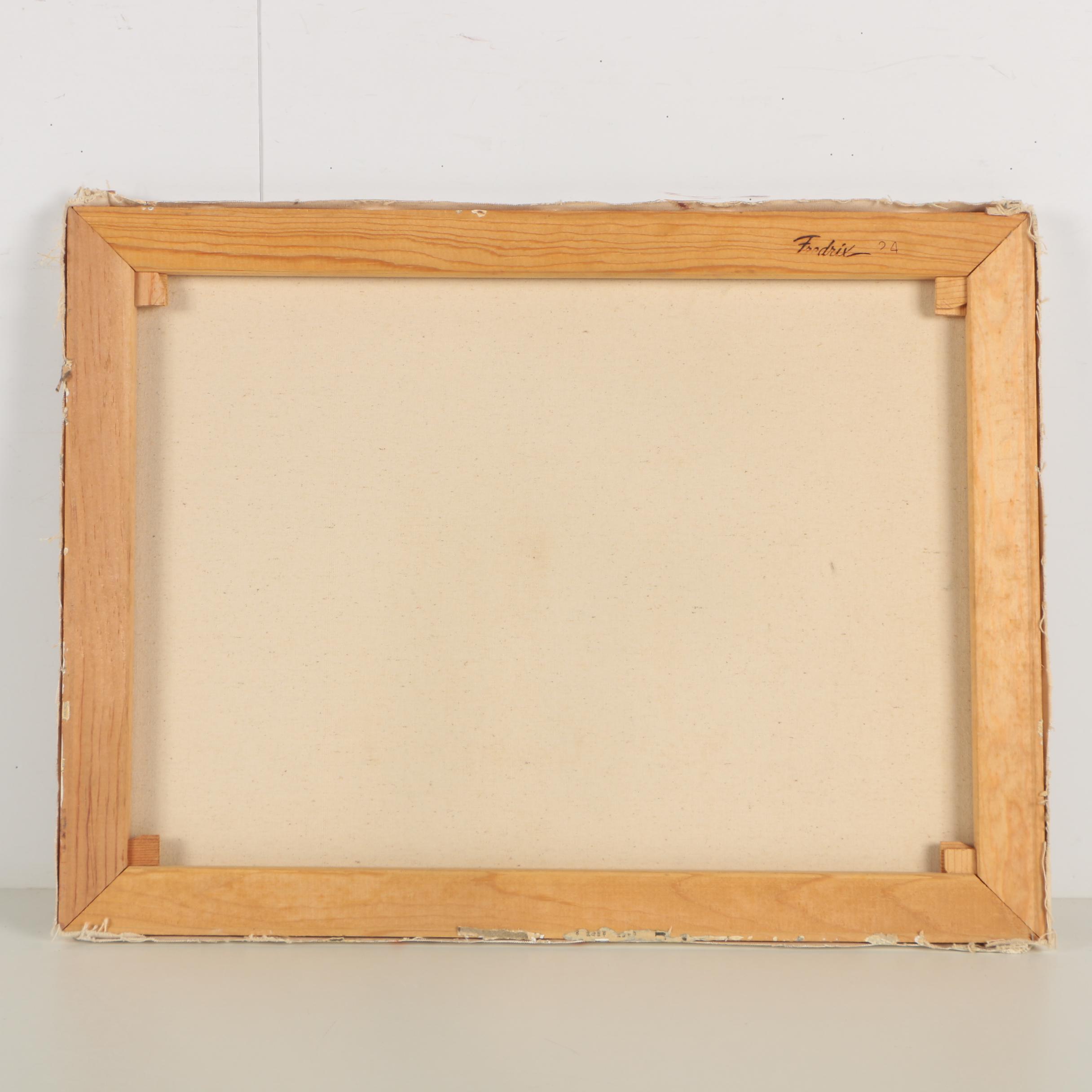 Oil Painting of Still Life Attributed to Charlotte Eicher