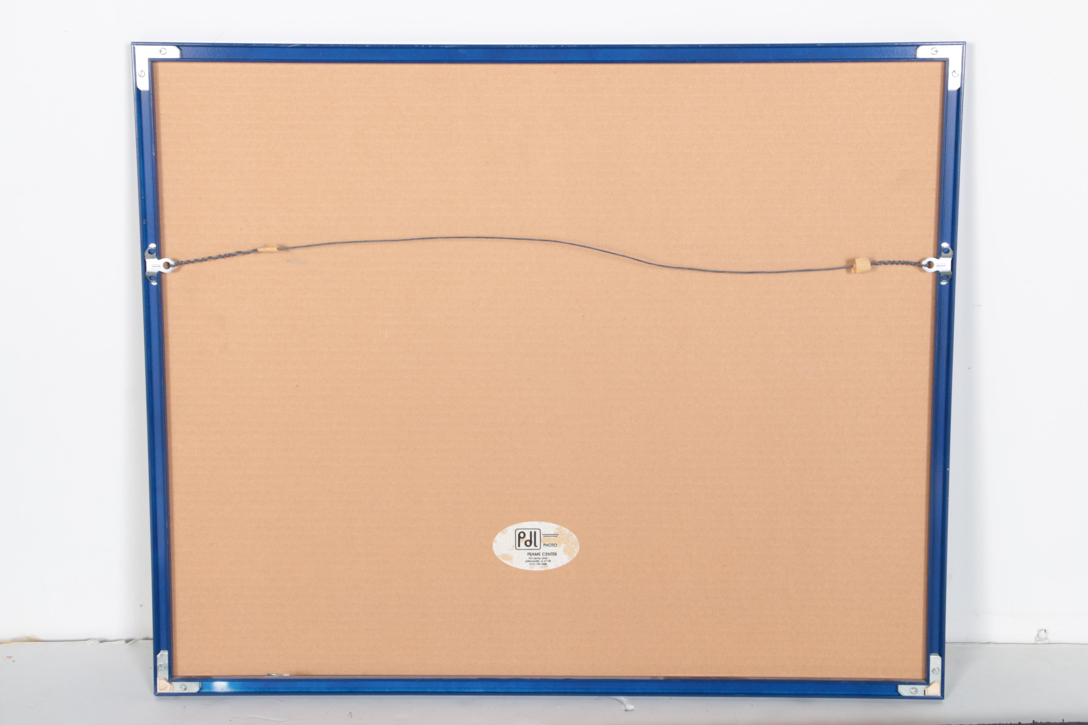 Offset Lithograph After Morris Louis "Point of Tranquility"