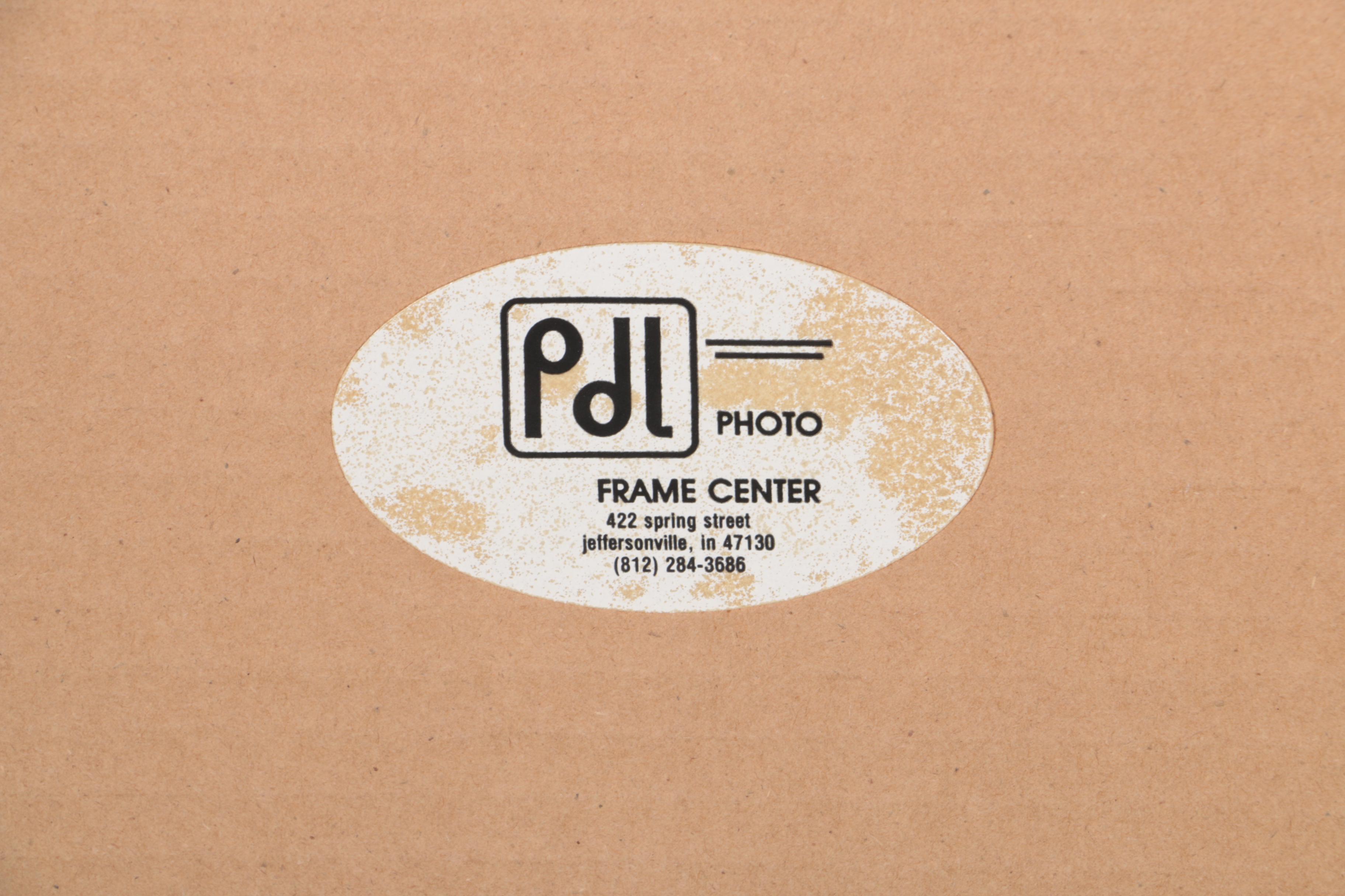 Offset Lithograph After Morris Louis "Point of Tranquility"