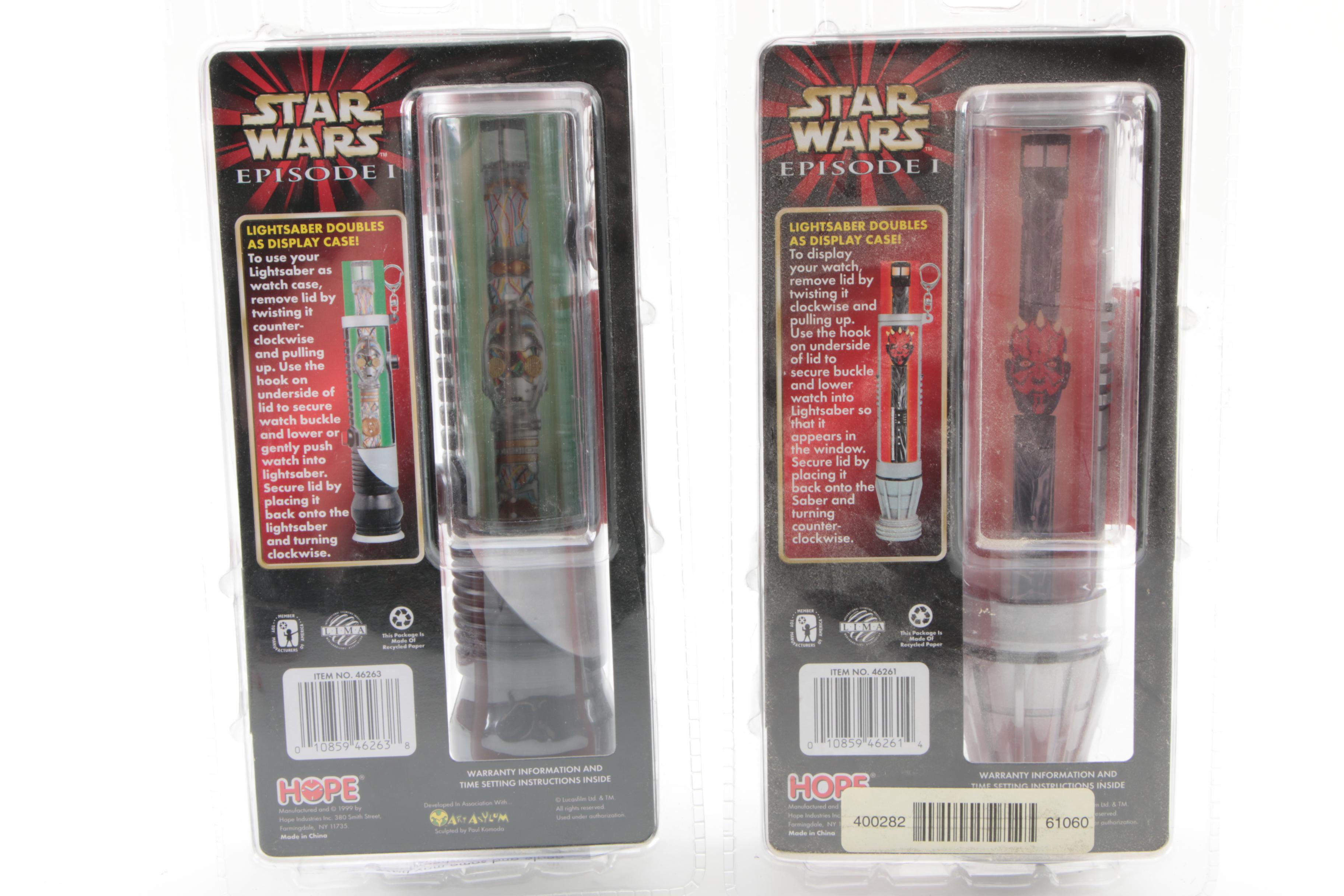 1990s "Star Wars: The Phantom Menace" Collector Watches