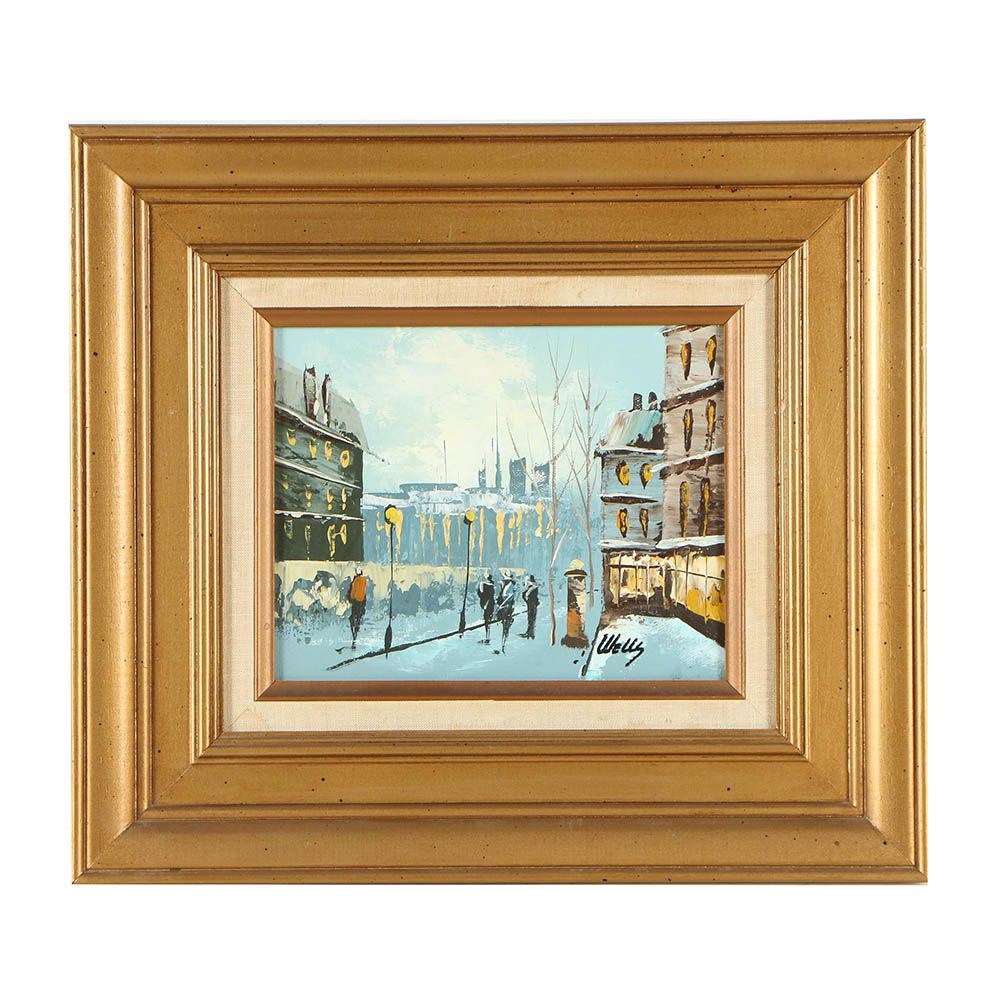 Wells Oil Painting