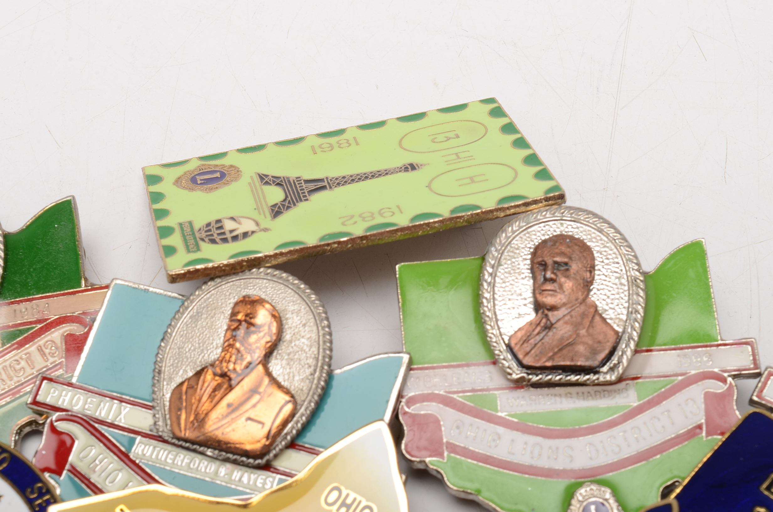 Ohio Lions Club Pinbacks