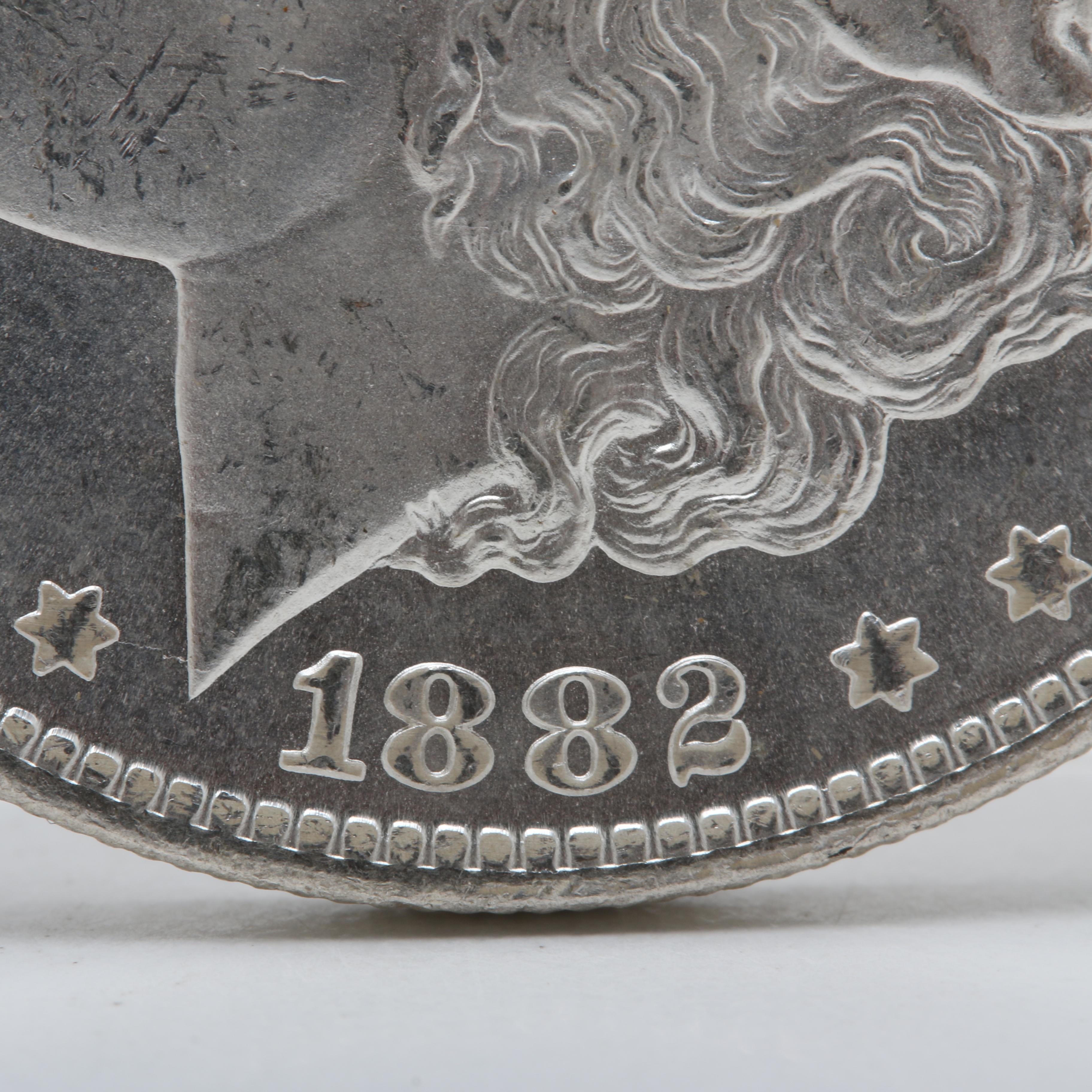 1882 Carson City Morgan Silver Dollar