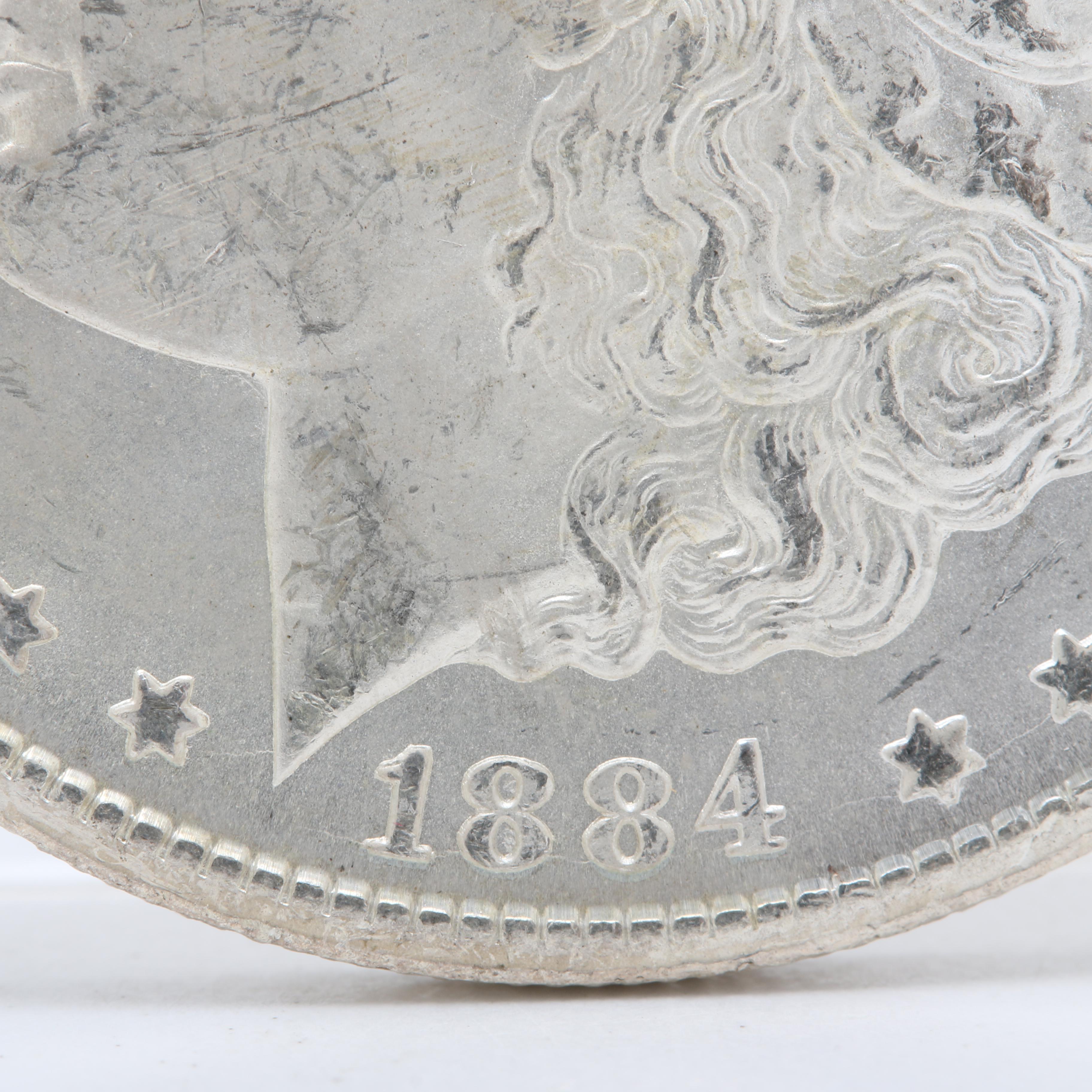 1884 Carson City Morgan Silver Dollar