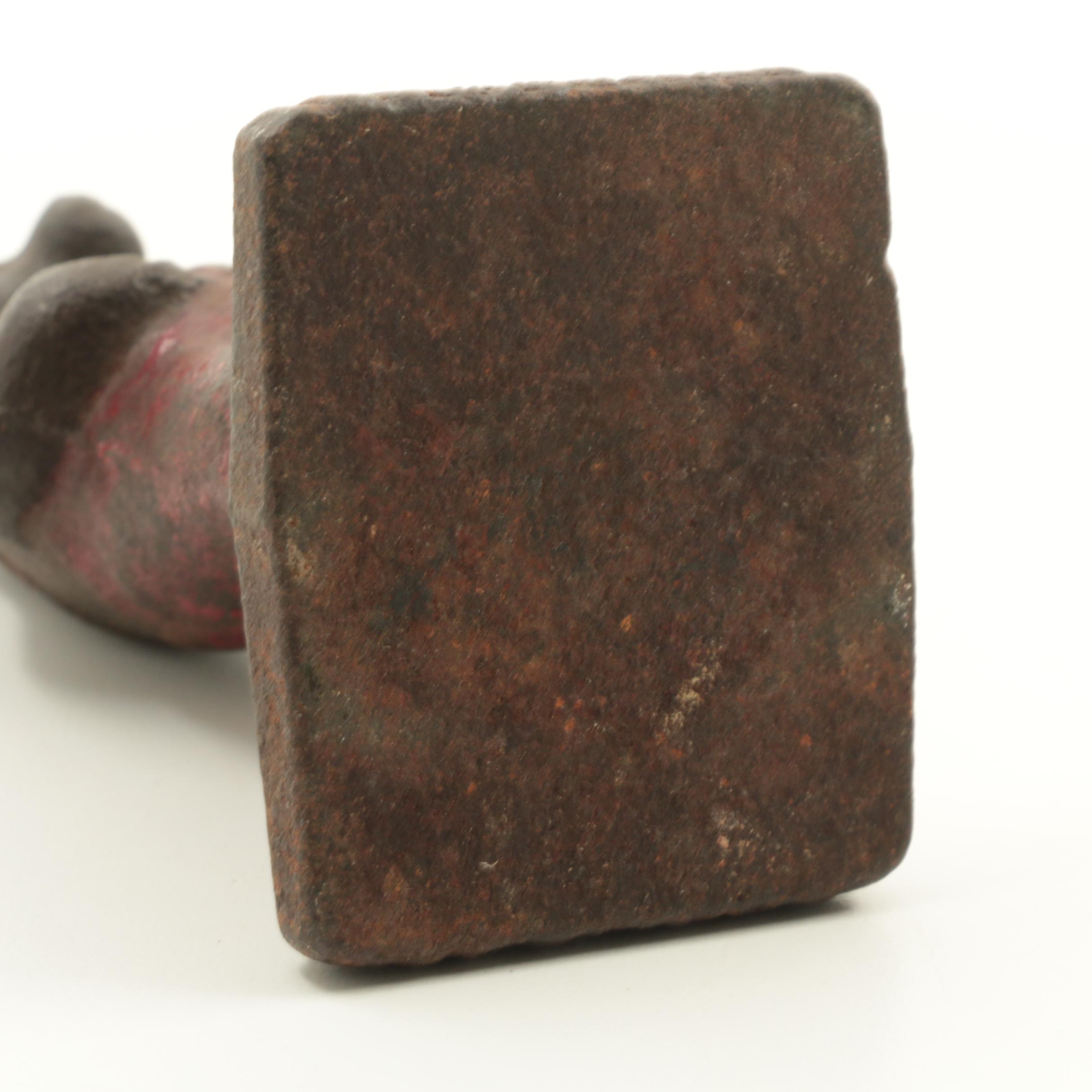 Louisville International Harvester Cast Iron Bear Figurine